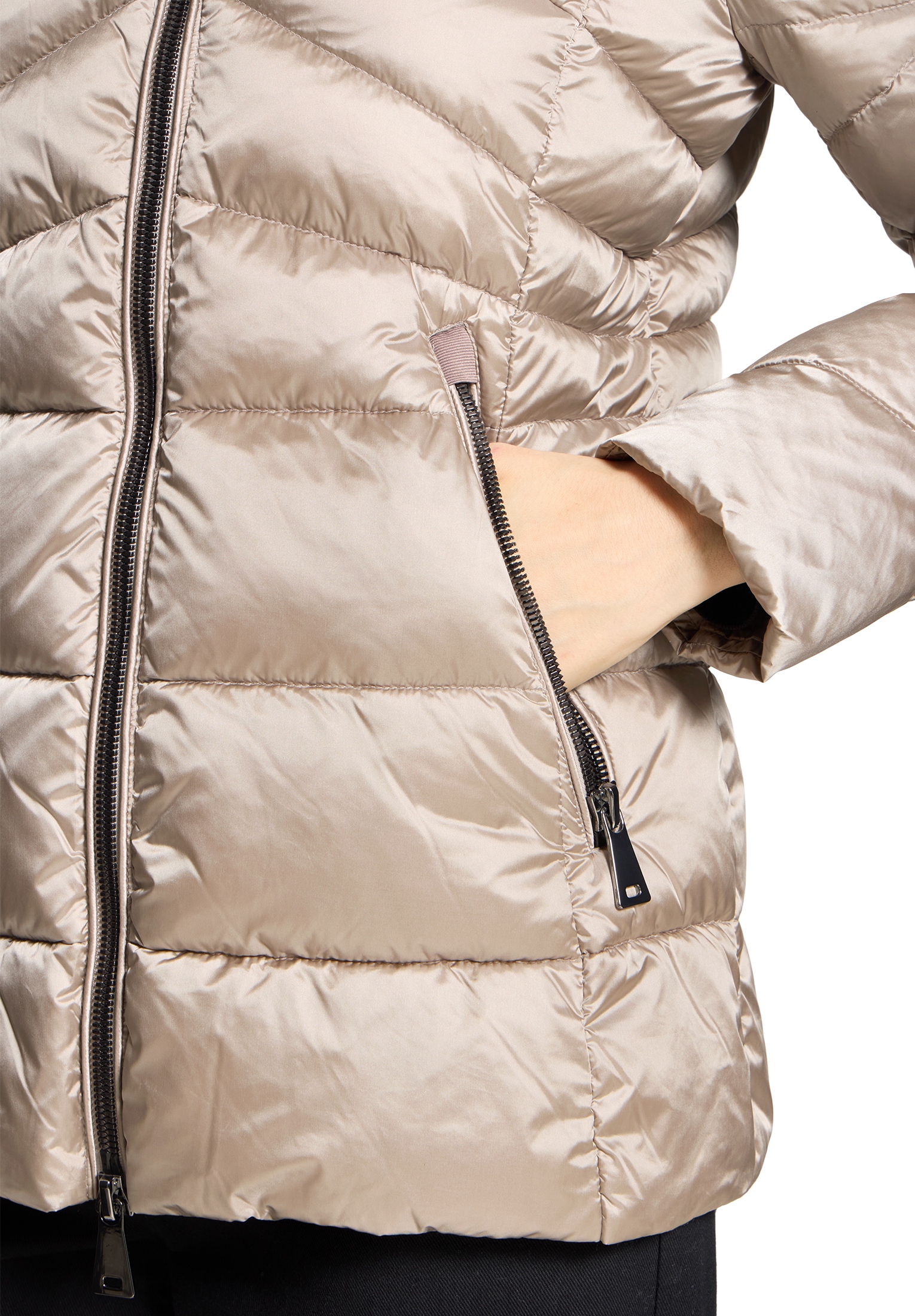 Gil Bret Steppjacke mit Kapuze Winterjacke mit abnehmbarer Kapuze