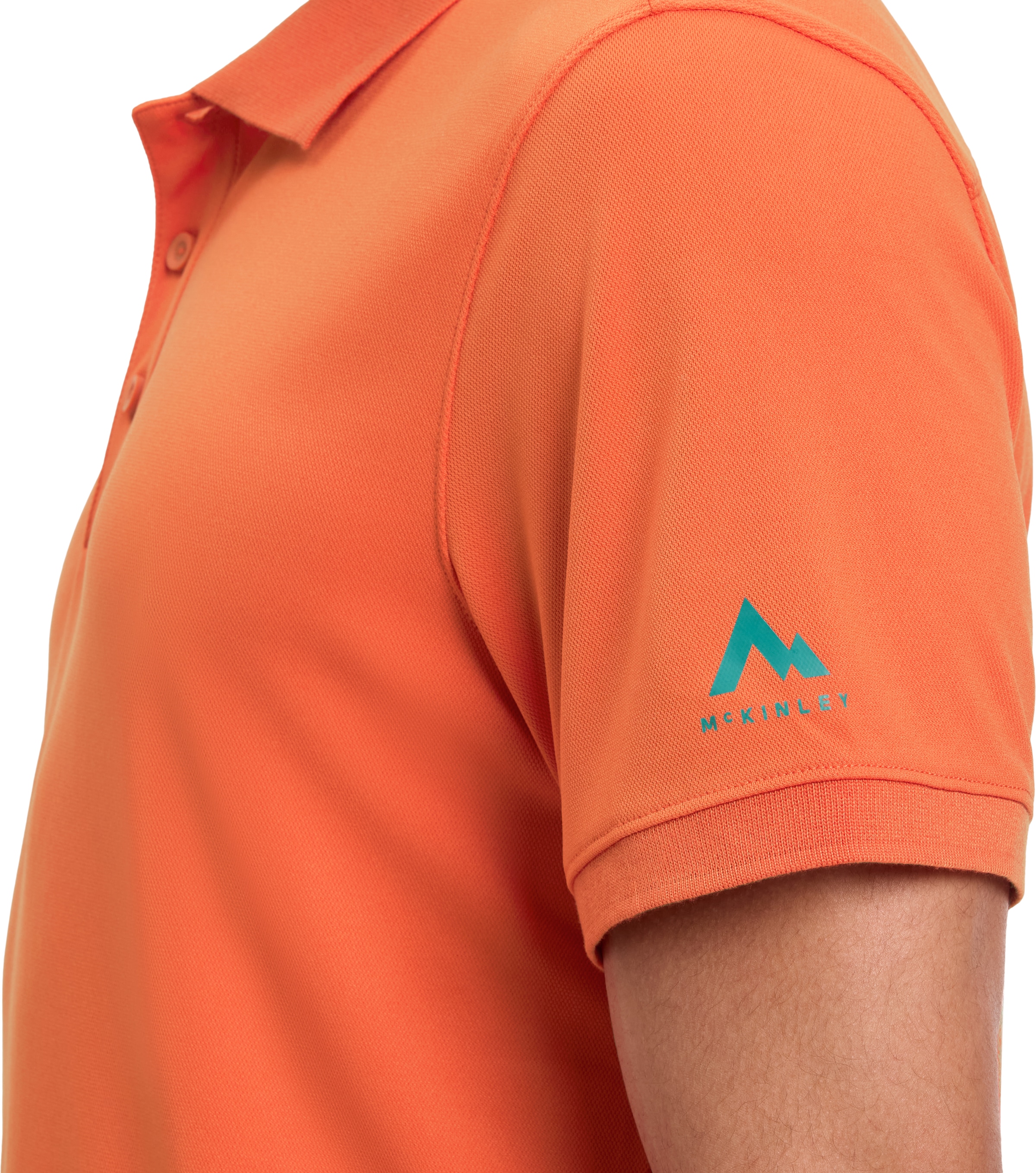 McKINLEY Polo »HE.-POLO LANGO M« coupe sportive, manches courtes, pour activités outdoor