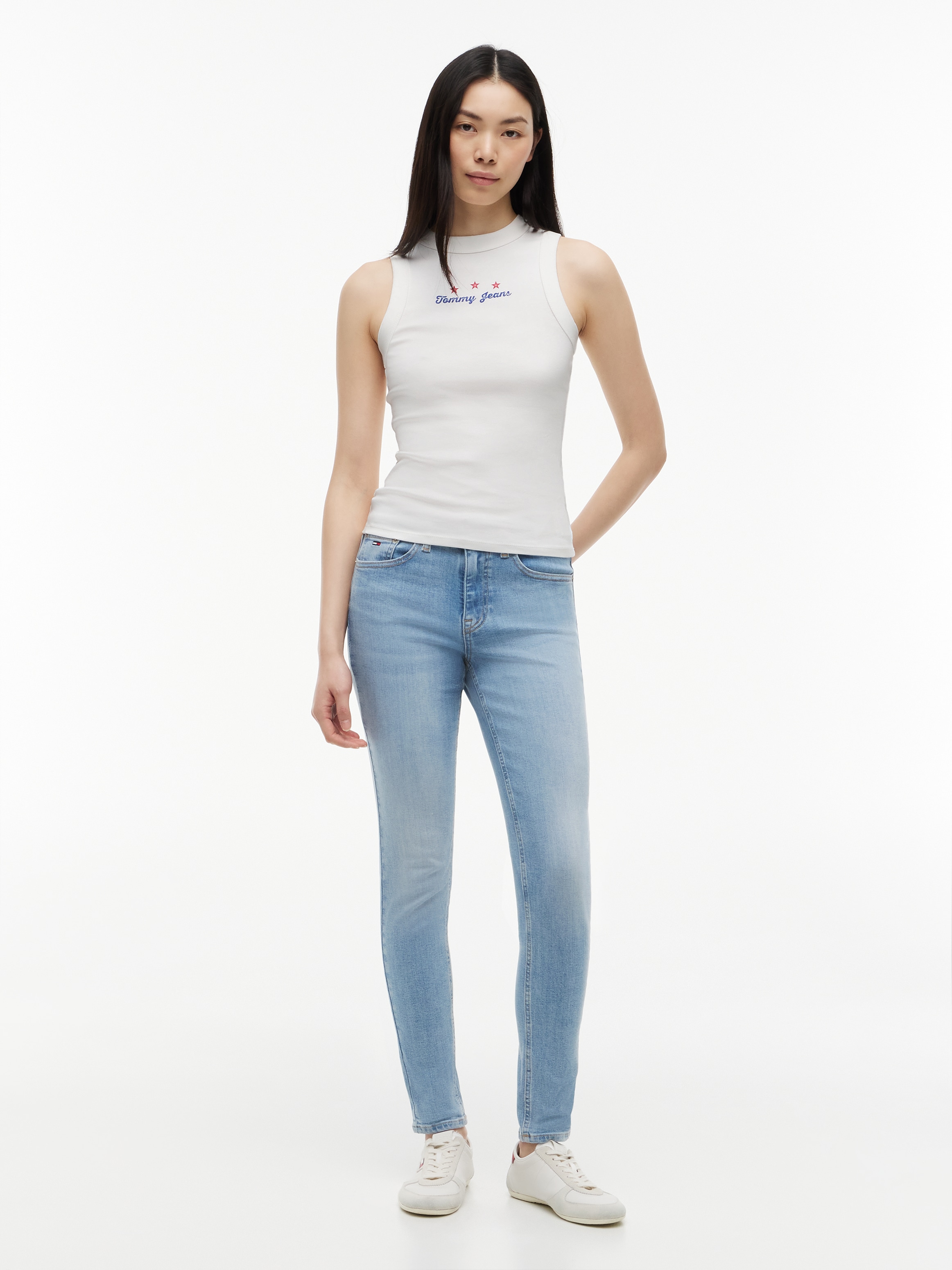 Tommy Jeans Jeans skinny »NORA MID RISE SKINNY CJ0218« mélange de coton