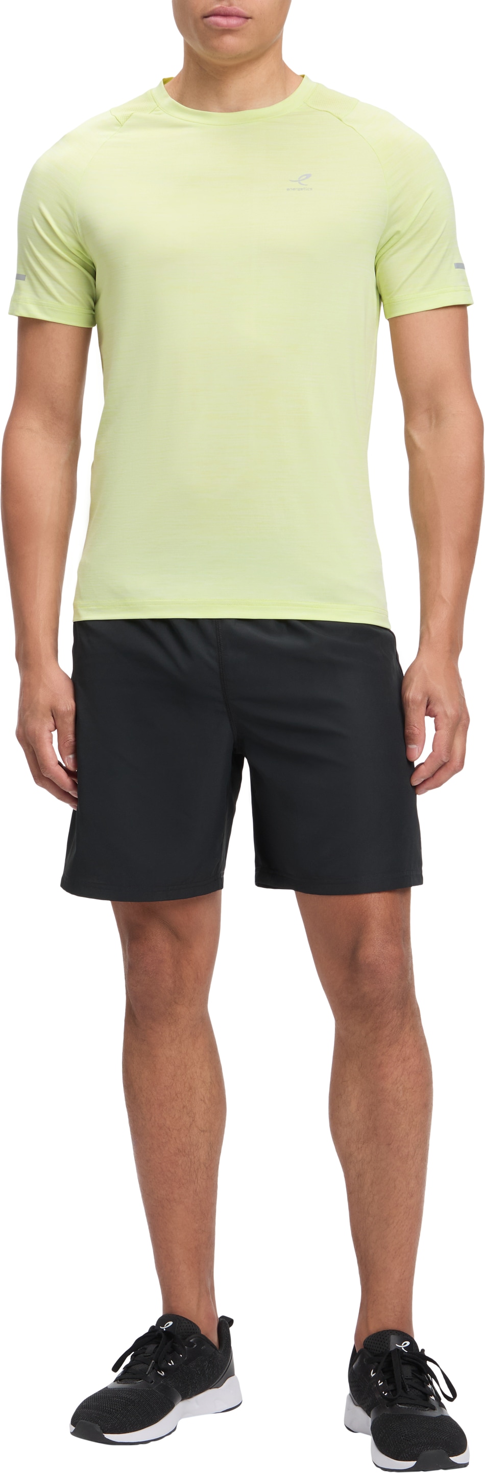 Energetics Laufshirt »HE.-T-SHIRT AILO SHORT SLEEVE M« mit kurzen Ärmeln, aus Polyester und Elasthan