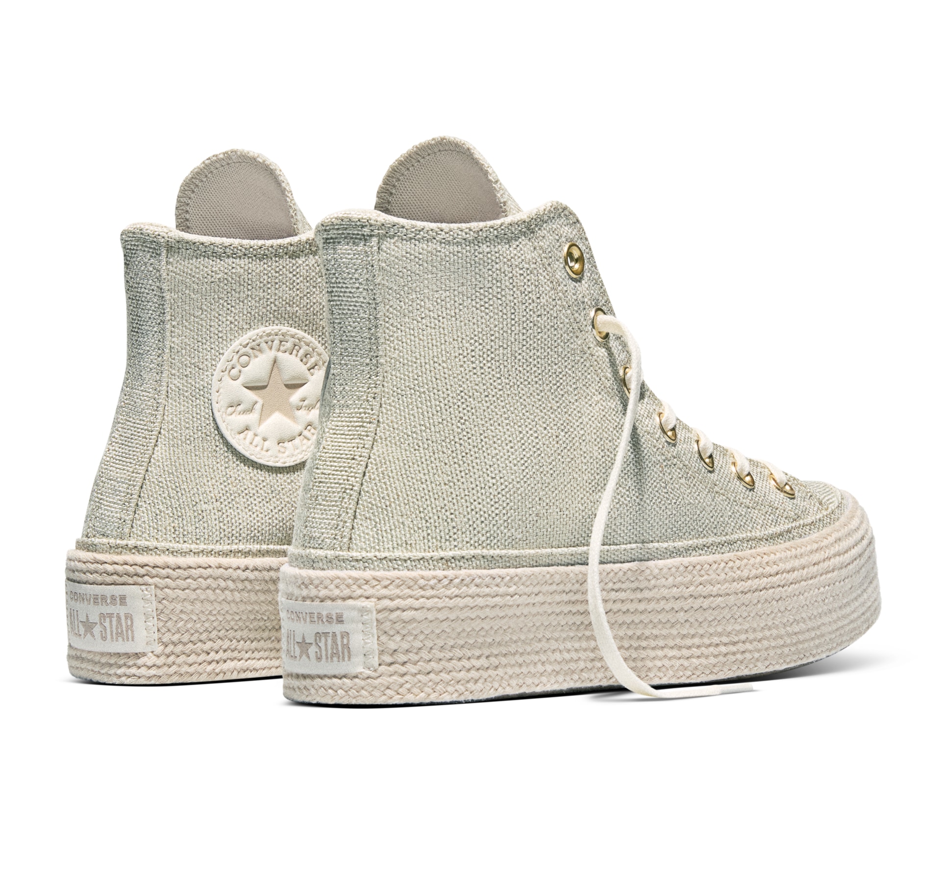 Converse Sneakers »CHUCK TAYLOR ALL STAR LIFT ESPADRILLE«  pour un look sportif au quotidien, style sportif, avec lacets