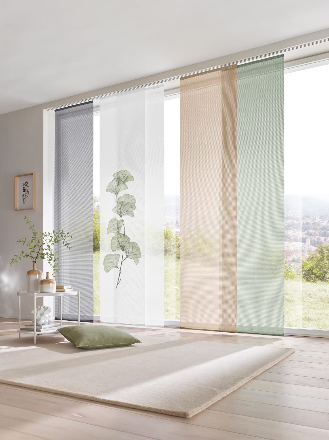 heine home Rideau coulissant Rail velcro 1 cuis tlg.