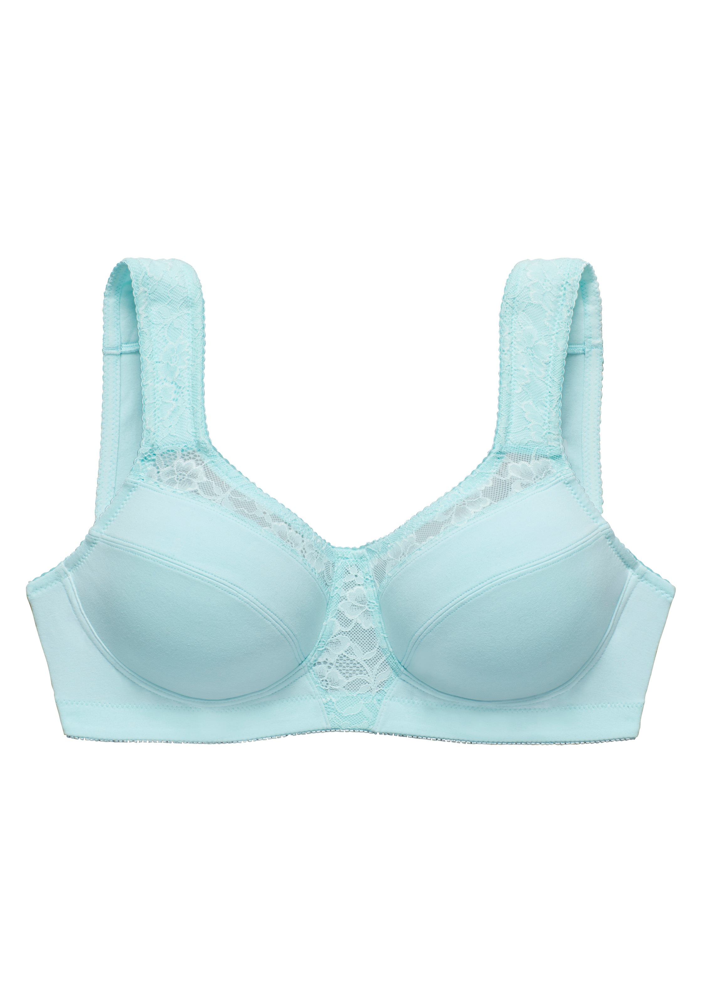 petite fleur by Lascana Soutien-gorge emboîtant », BH ohne Bügel, Baumwoll-BH« avec larges bretelles rembourrées, soutien-gorge confortable, grandes tailles
