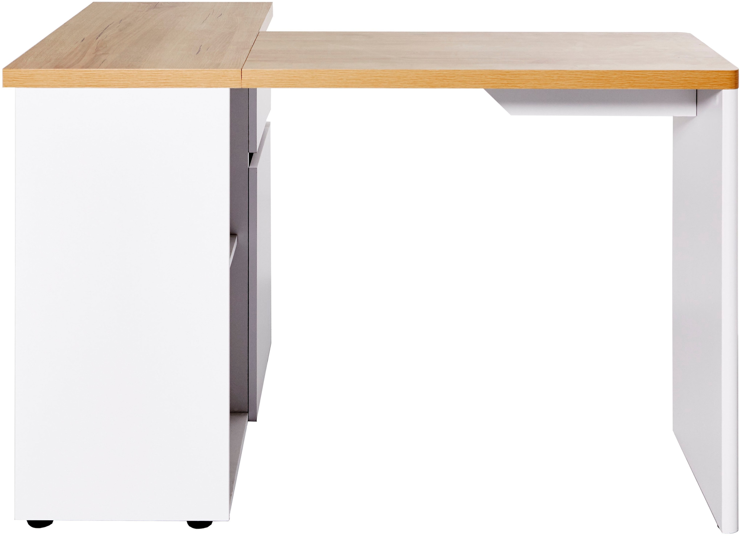 Jahnke Eckschreibtisch »CU-LIBRE 125 E« wechselseitig montierbar