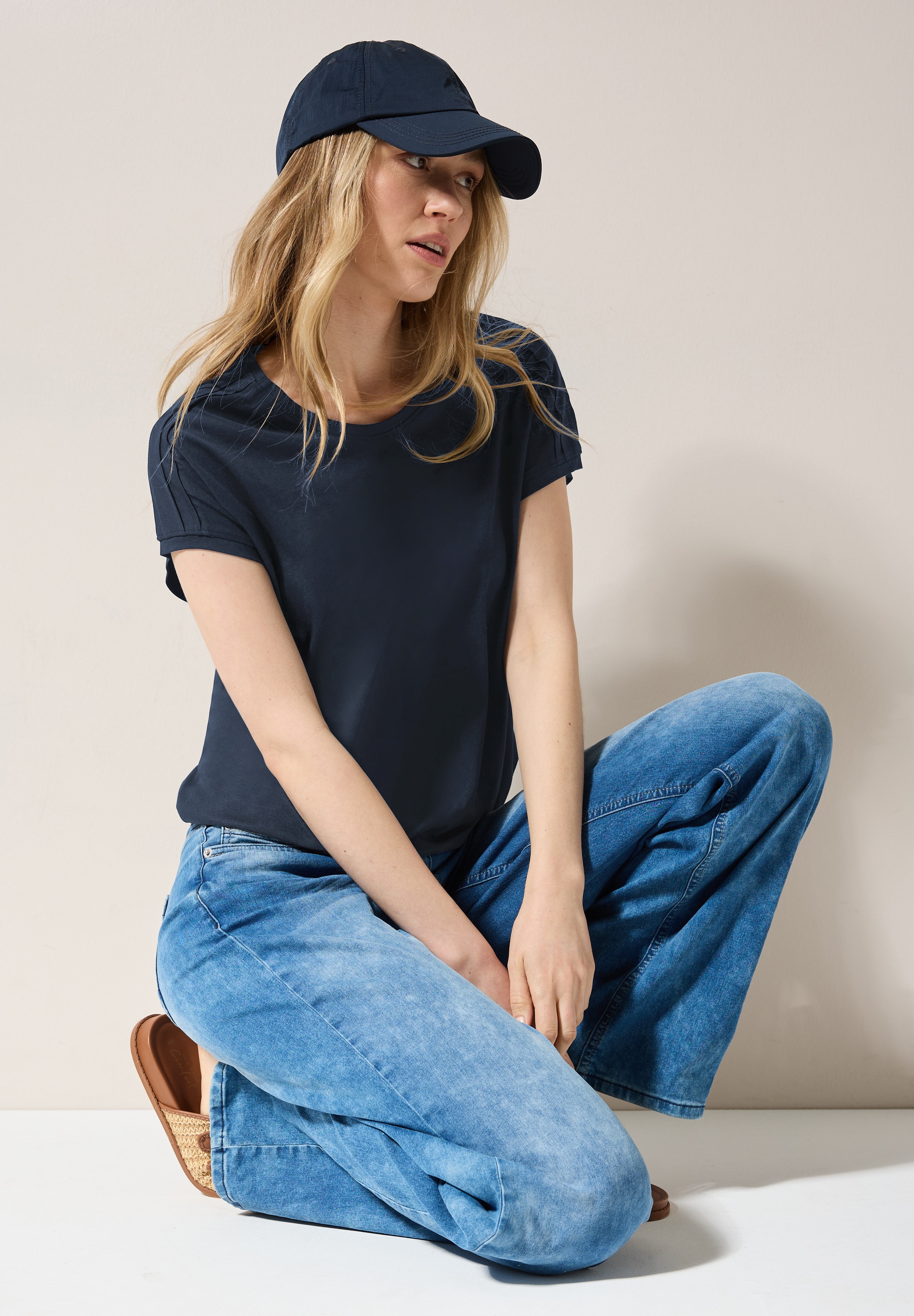 Cecil T-shirt mit elastischem Bund