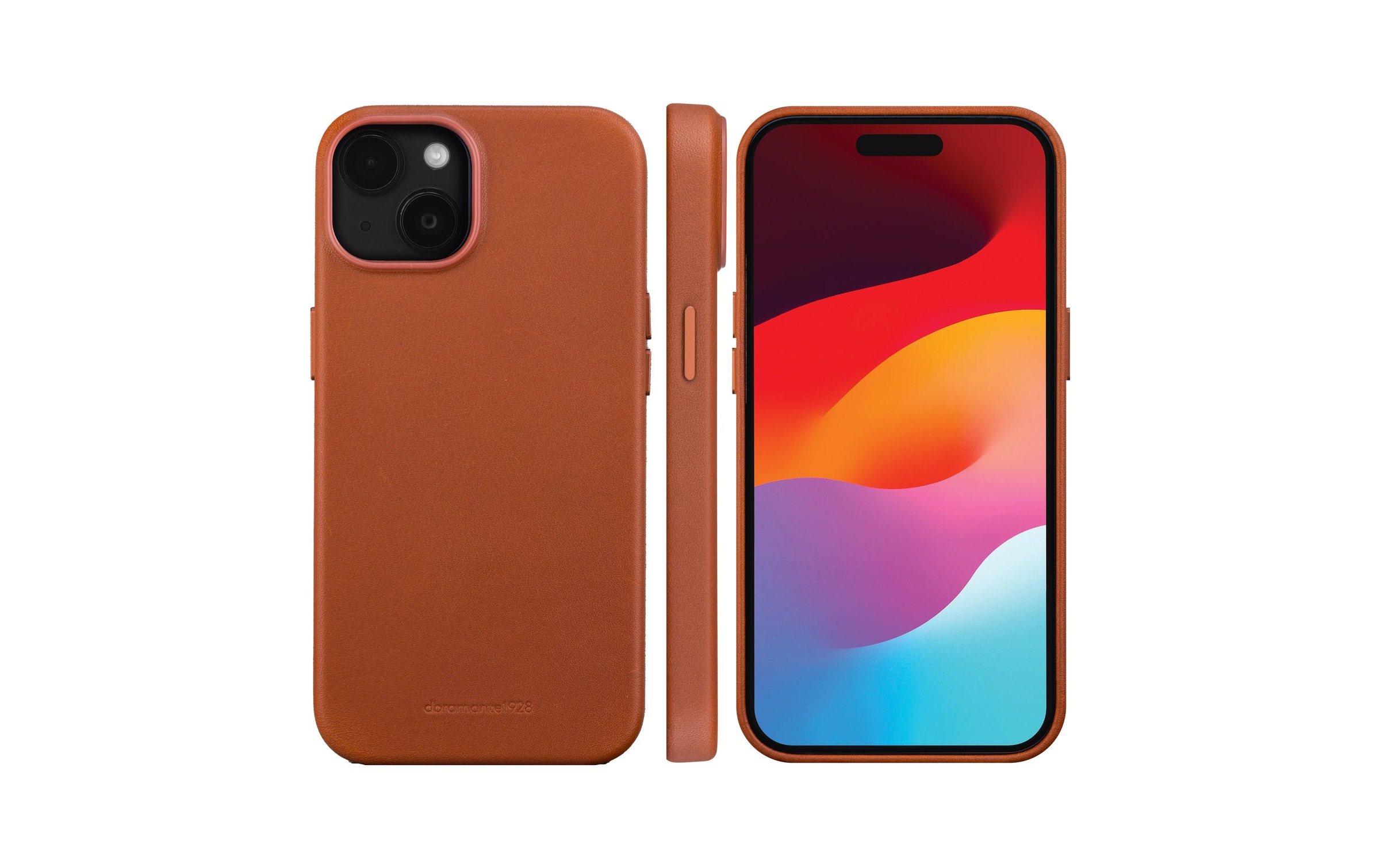 dbramante1928 Handyhülle »Roskilde iPhone 15 Braun«