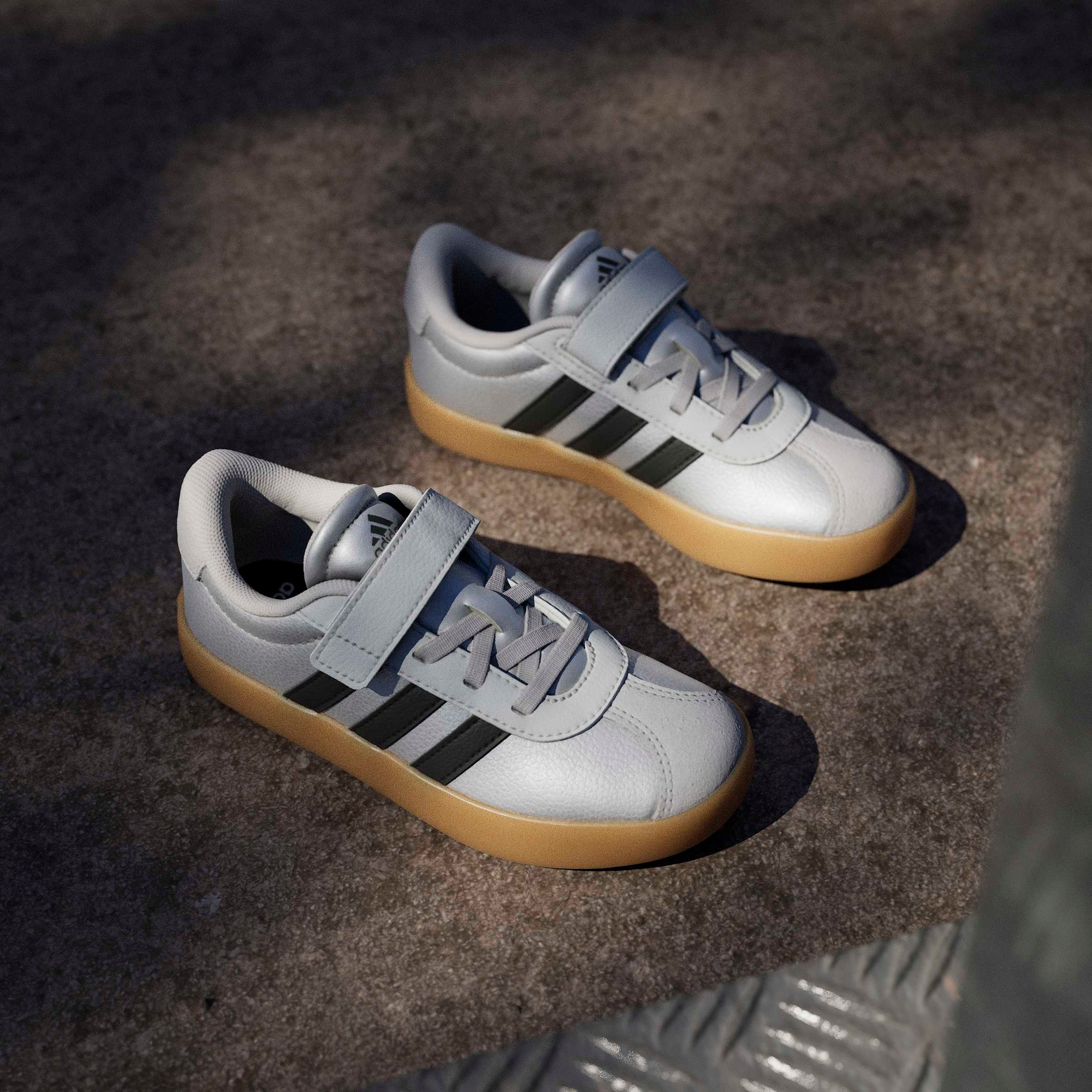 adidas Sportswear Sneaker »VL COURT 3.0 EL C«  inspiriert vom Design des adidas samba, für Kinder & Jugendliche