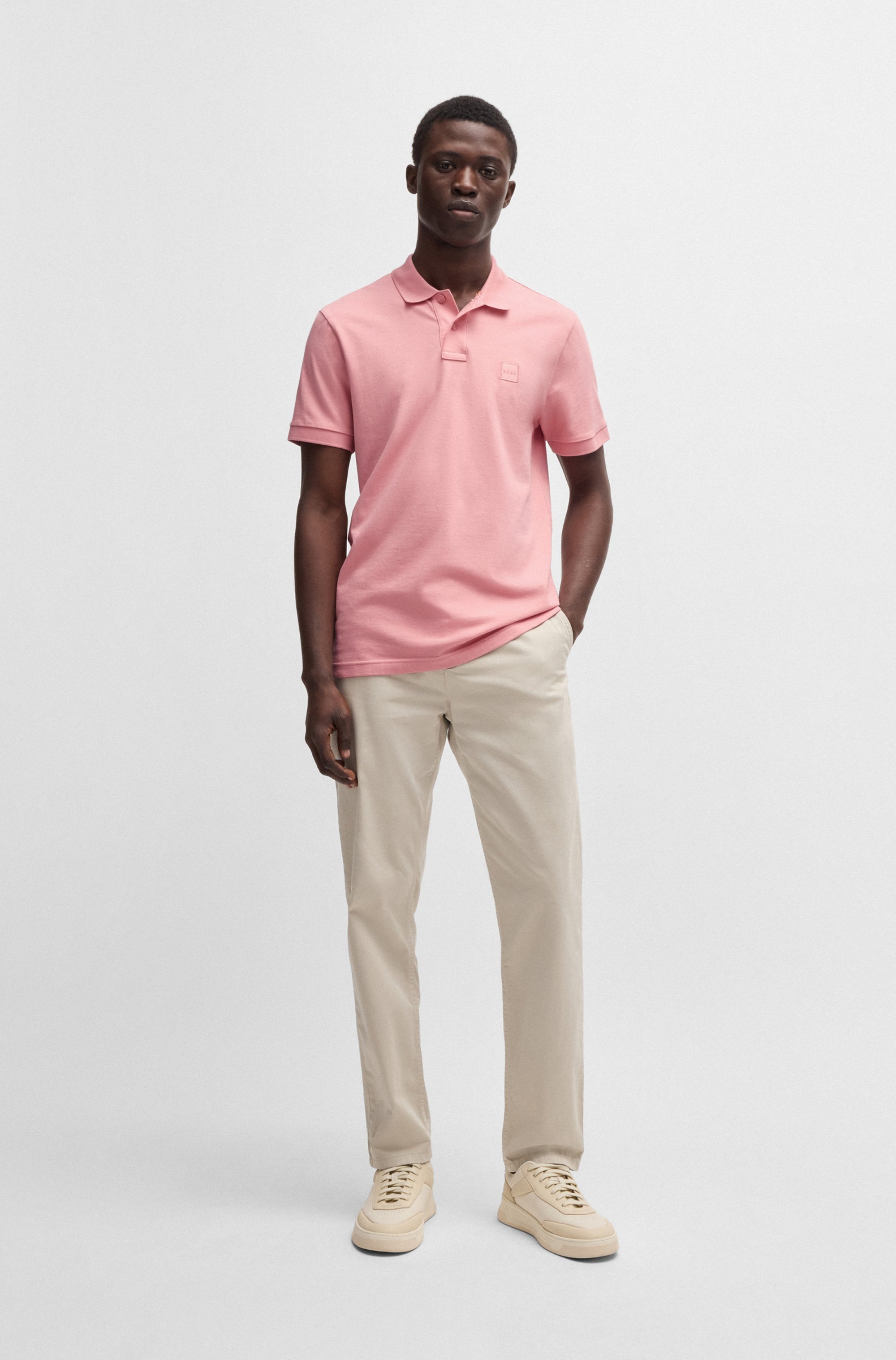 BOSS ORANGE Polo »Passenger« mit Polokragen