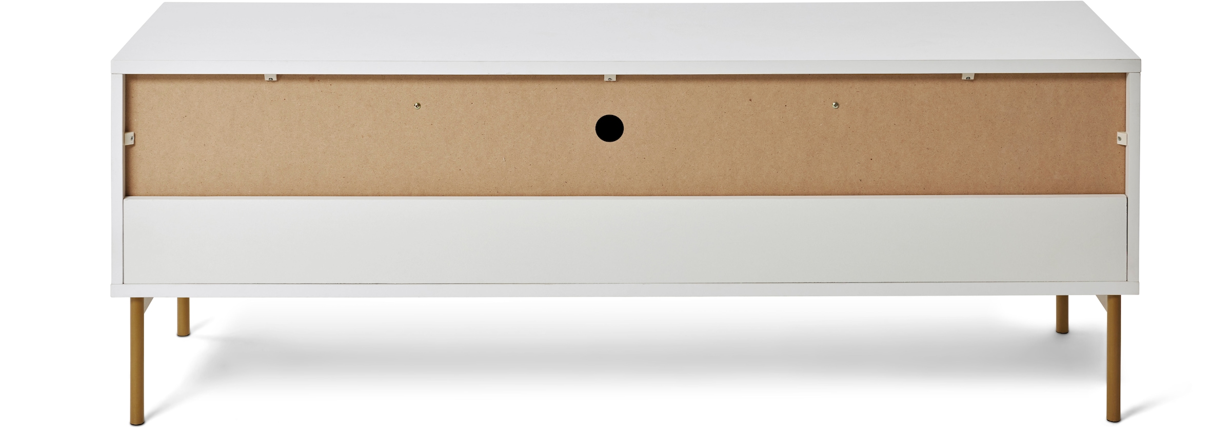 Jahnke TV-Board »CARVE TV 140« 1 Stk. tlg. Edle Gold-Applikationen, Fronten in Wellendesign, 140 cm