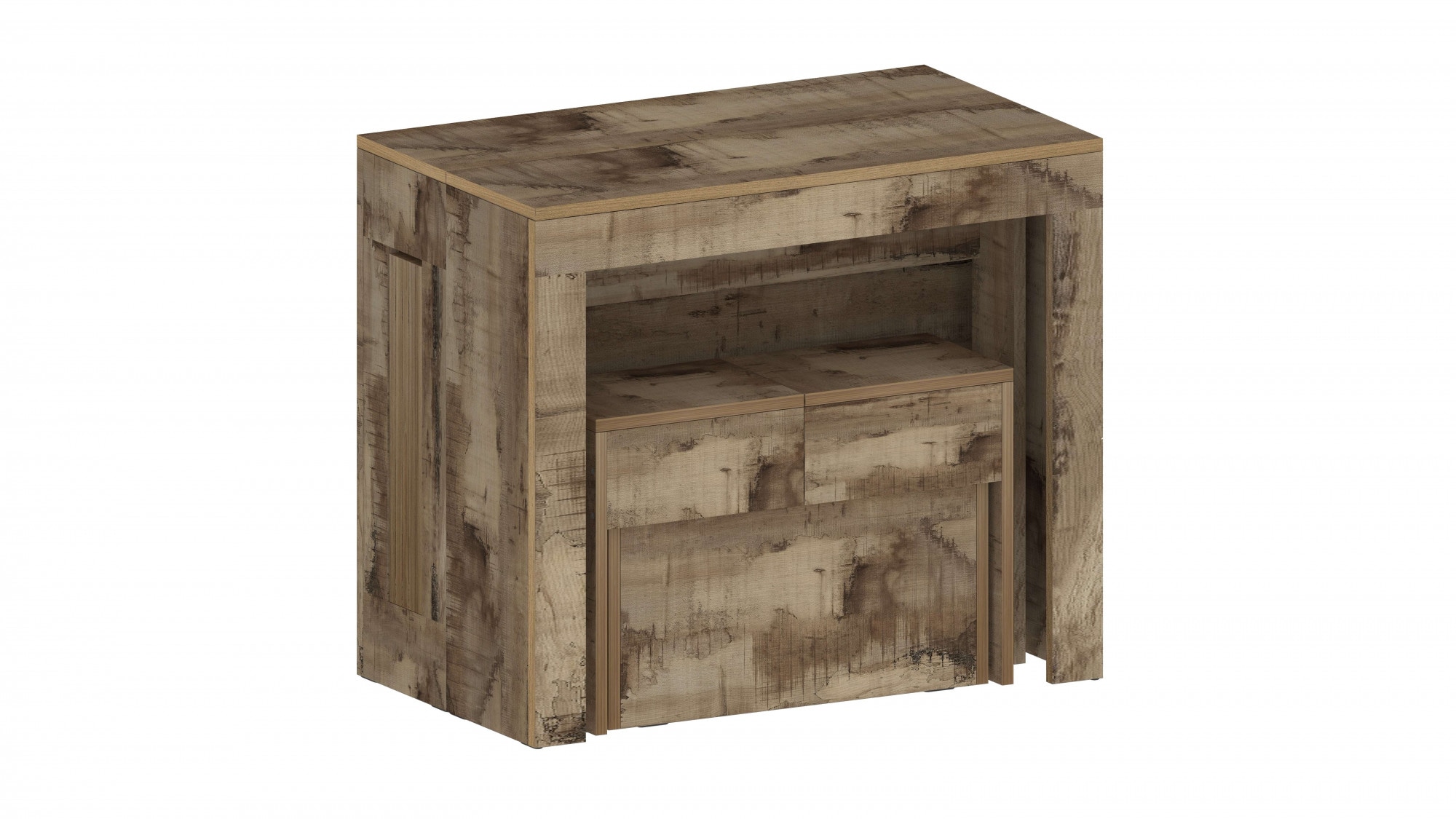 INOSIGN Sitzbank »Praktika, Sitzbank, Bank« 1 Stk. tlg. mit Auszugsfunktion, ausziehbar von 66  auf 290 cm