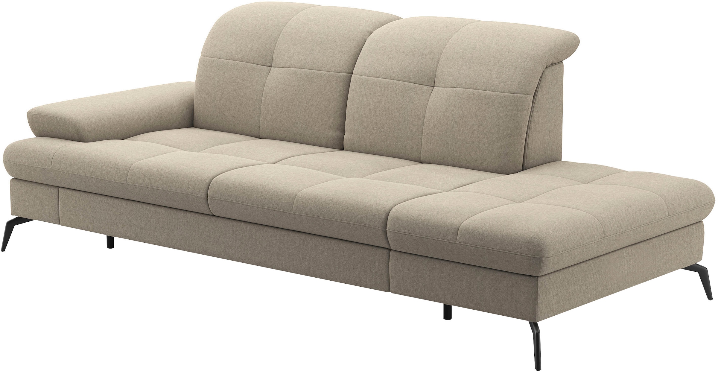 sit&more Récamière »Amica, inkl. Sitztiefenverstellung und Armteilverstellung« wahlweise mit Kopfteilverstellung und Stauraum