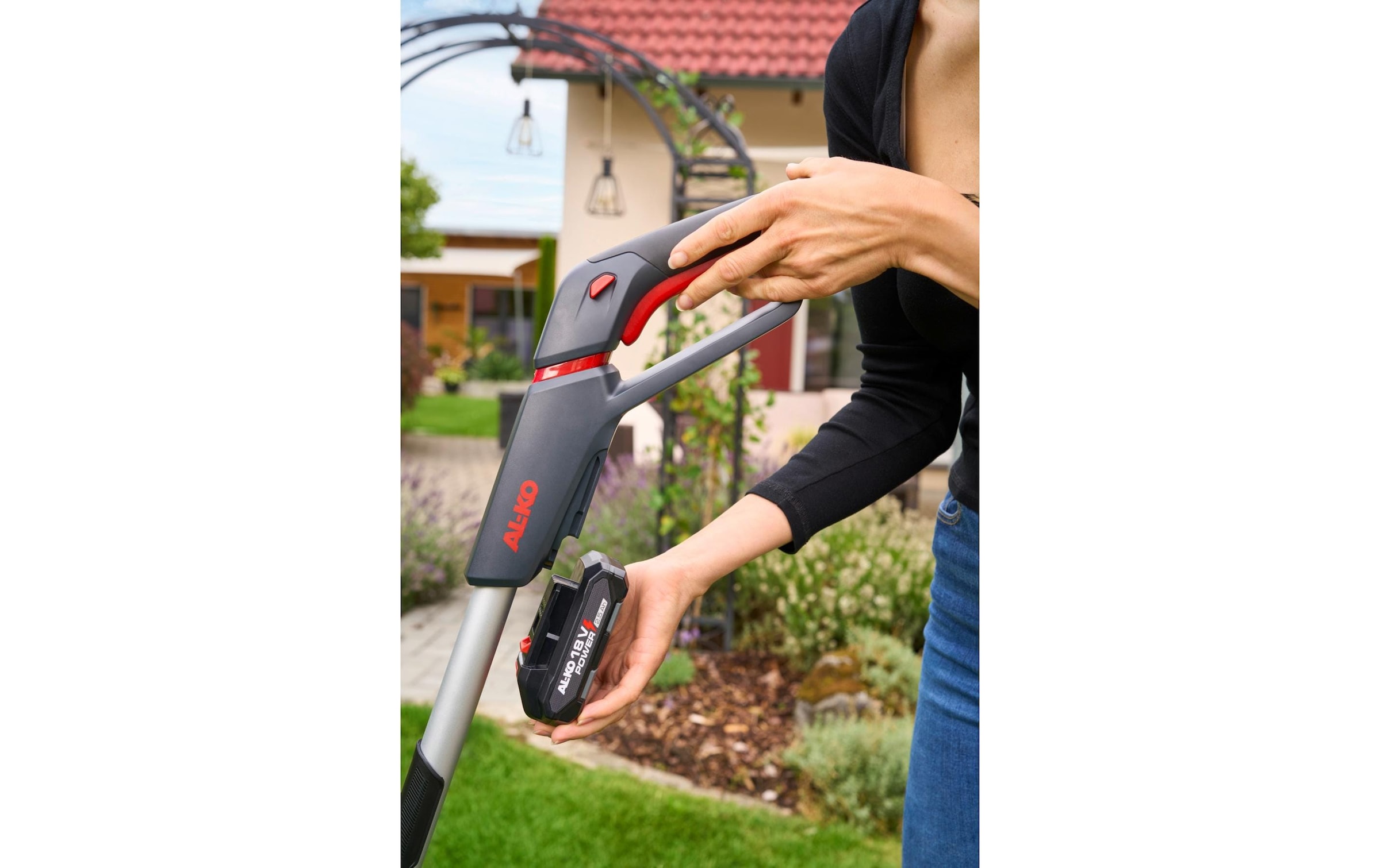   Akkurasenmäher »22,6 Li Comfort Solo« Schndeidesystem: Sichel-/Kreiselmäher