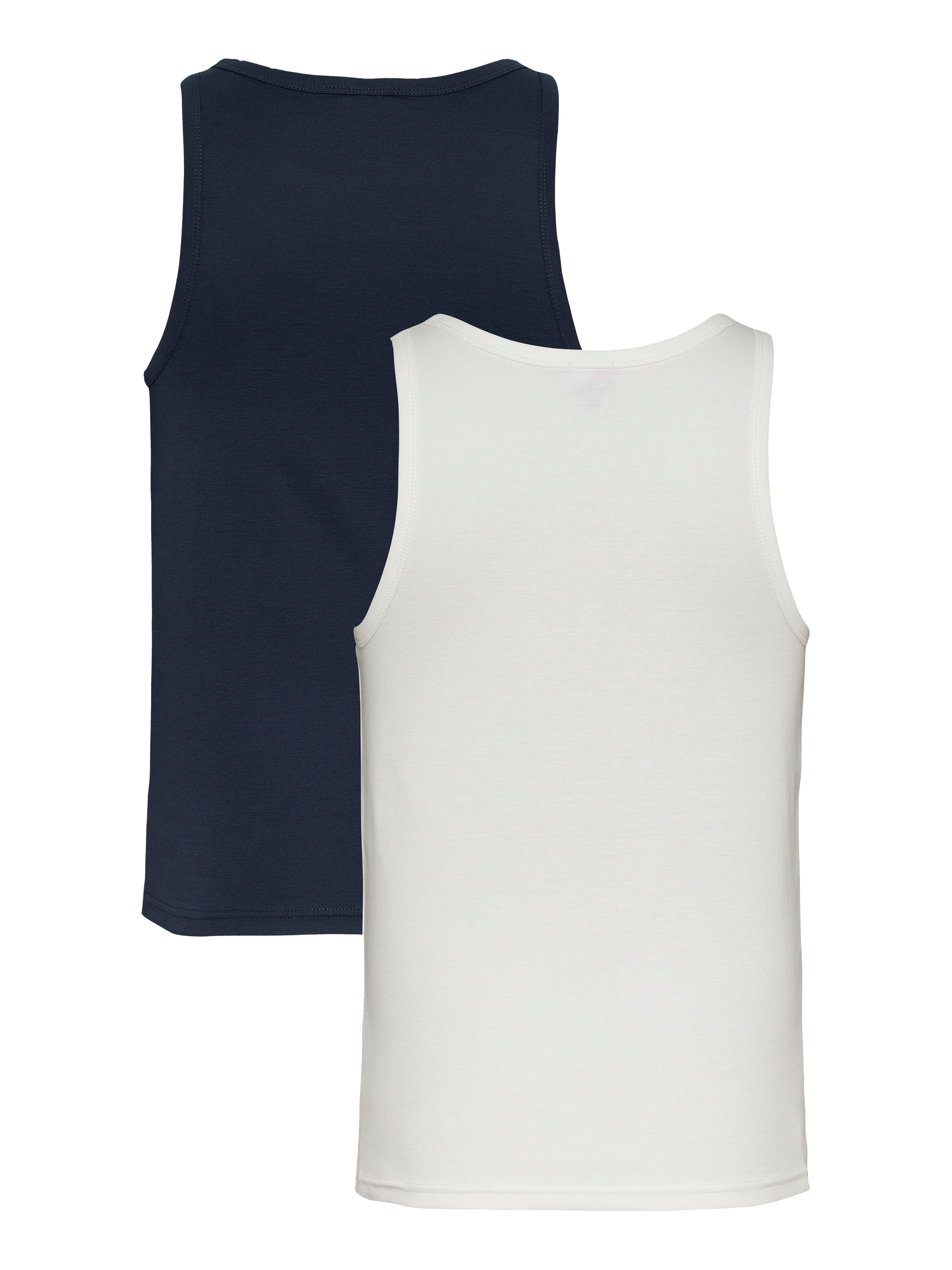 Tommy Jeans Débardeur »TJM XSLIM 2PCK RIB TANK EXT« Packung, 2er, 2 cuis mit gerippter Struktur
