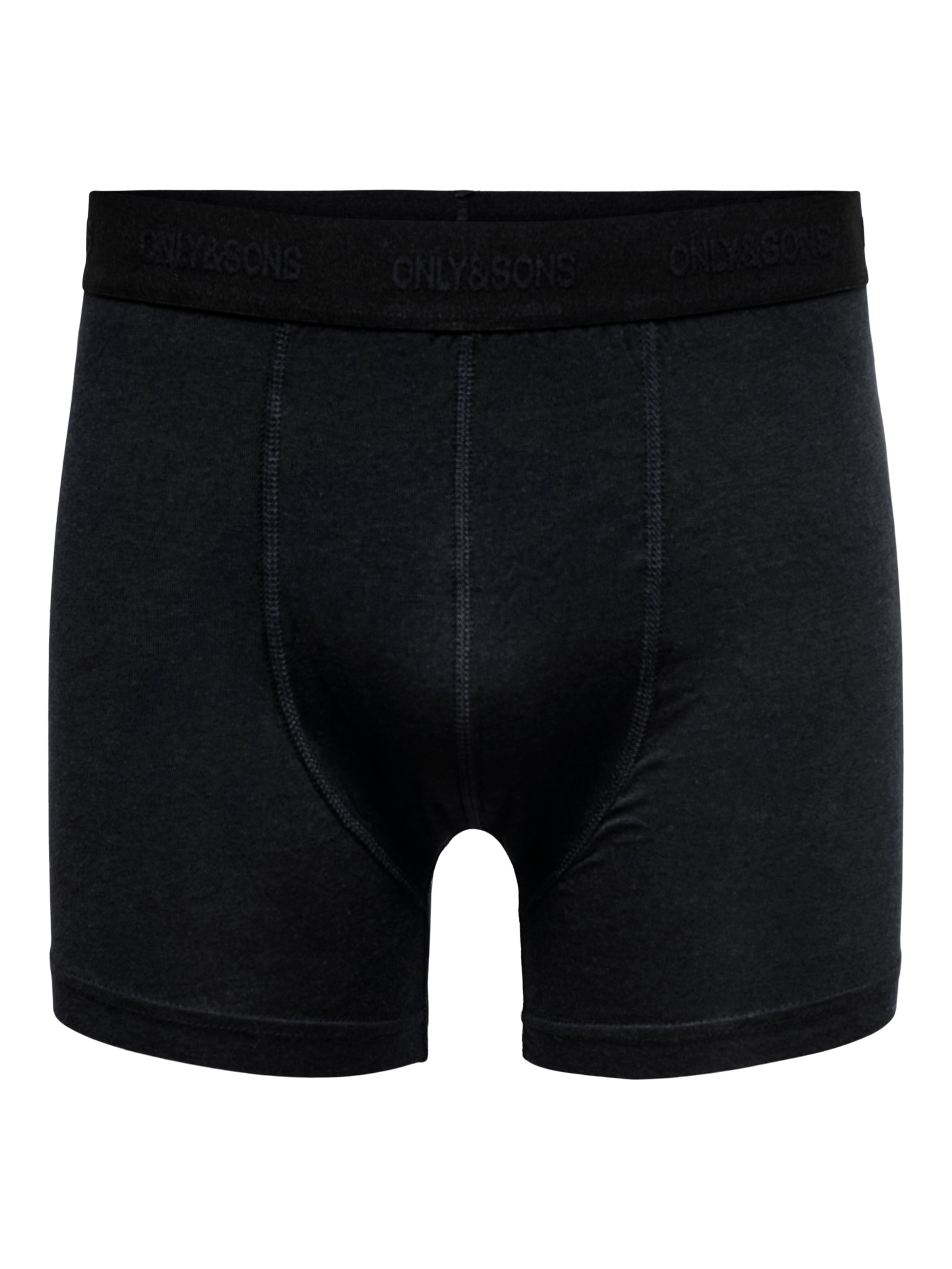 ONLY & SONS Boxershorts »ONSFITZ BAMBOO BOXER LOGO 3-PACK NOOS« Packung, 3 Stk.