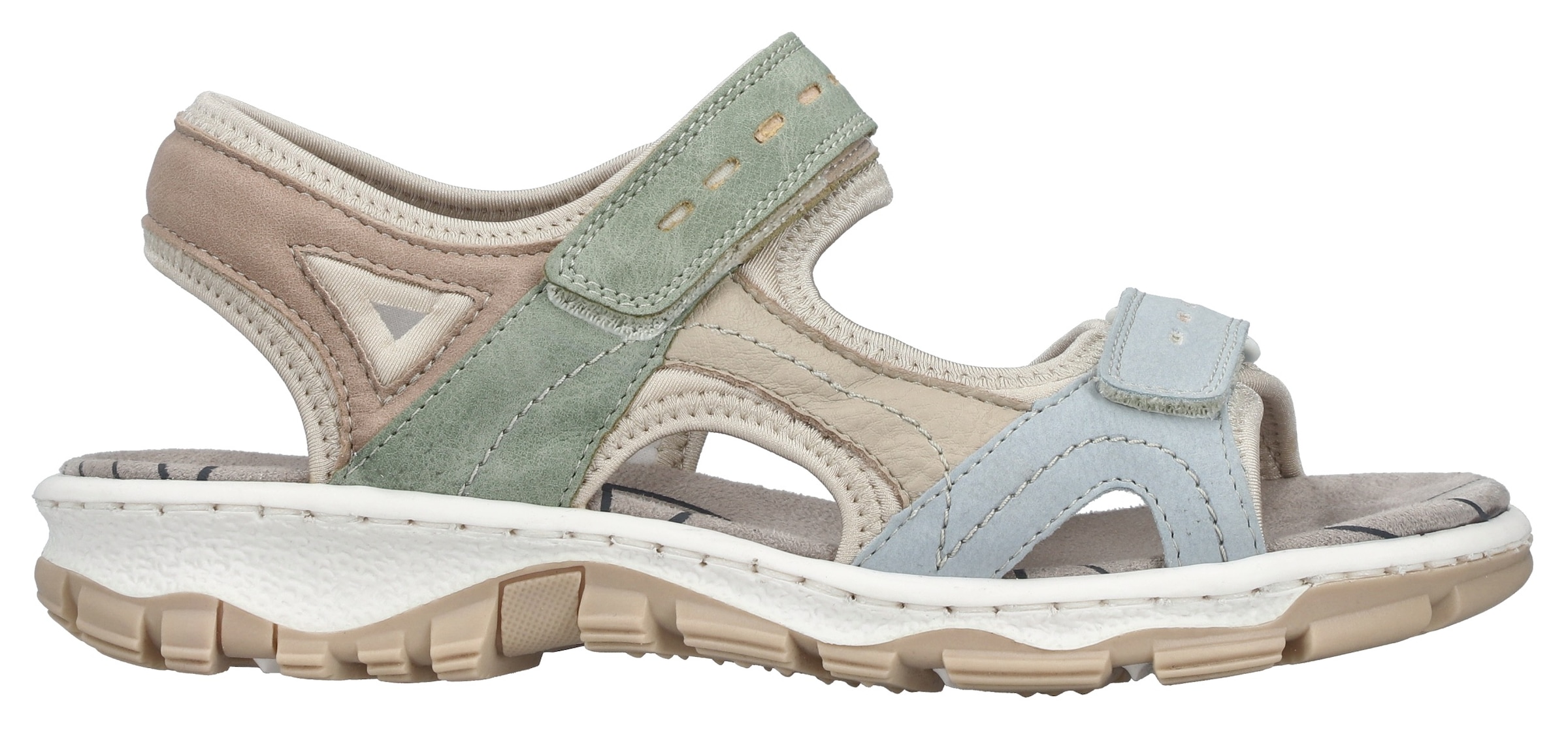Rieker Sandale  Chaussure d'été, sandale, sandale outdoor avec velcro