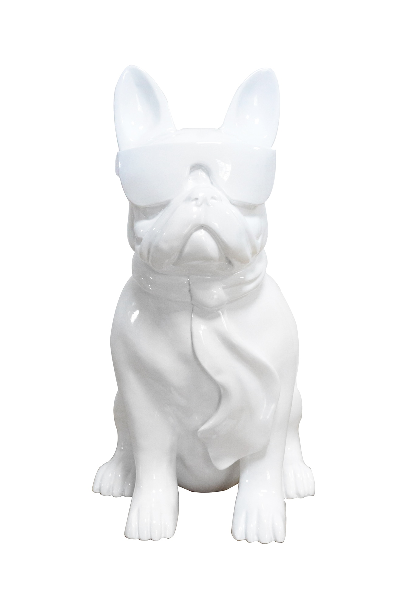 Kayoom Skulptur »Skulptur Bulldog 125« Coole Bull-Dog Skulptur aus langlebigem Kunstharz und Steinpulver