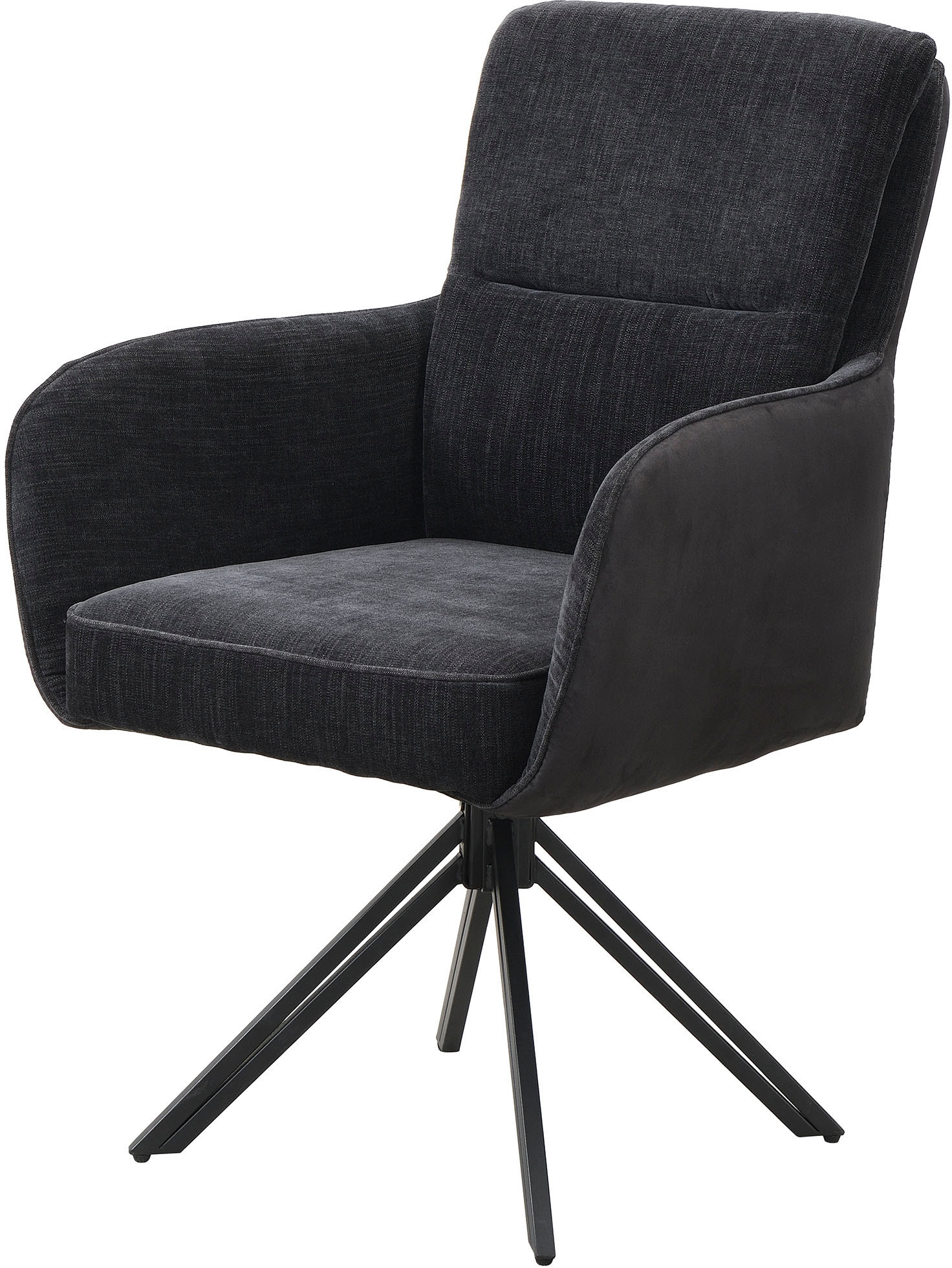 byLIVING Esszimmerstuhl »Tino« (Set) 2 Stk.360 Grad drehbar mit Federkernpolsterung, hochwertige Polsterbezüge