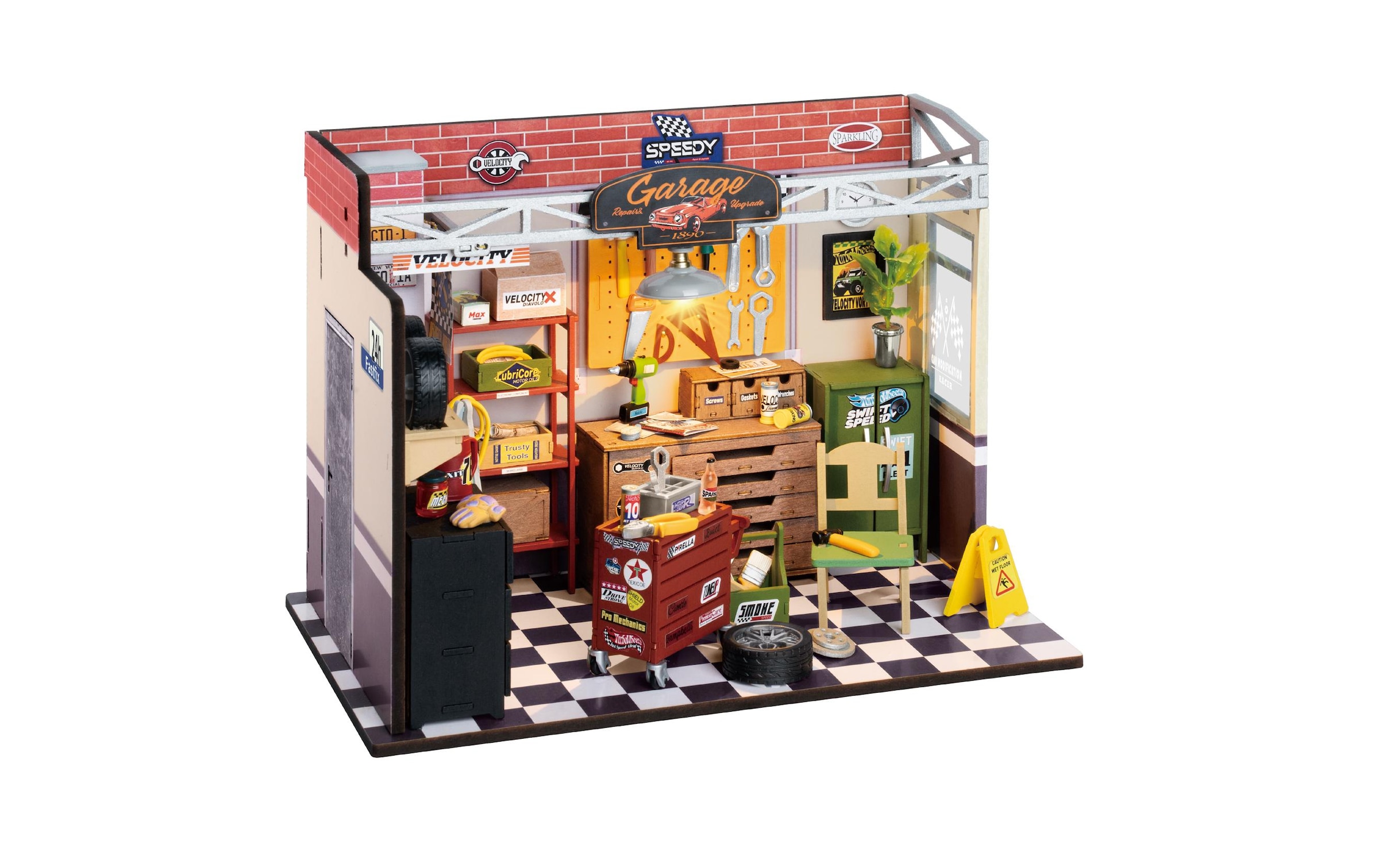   Modellbausatz »RoboTime Garage Workshop 157-teilig«