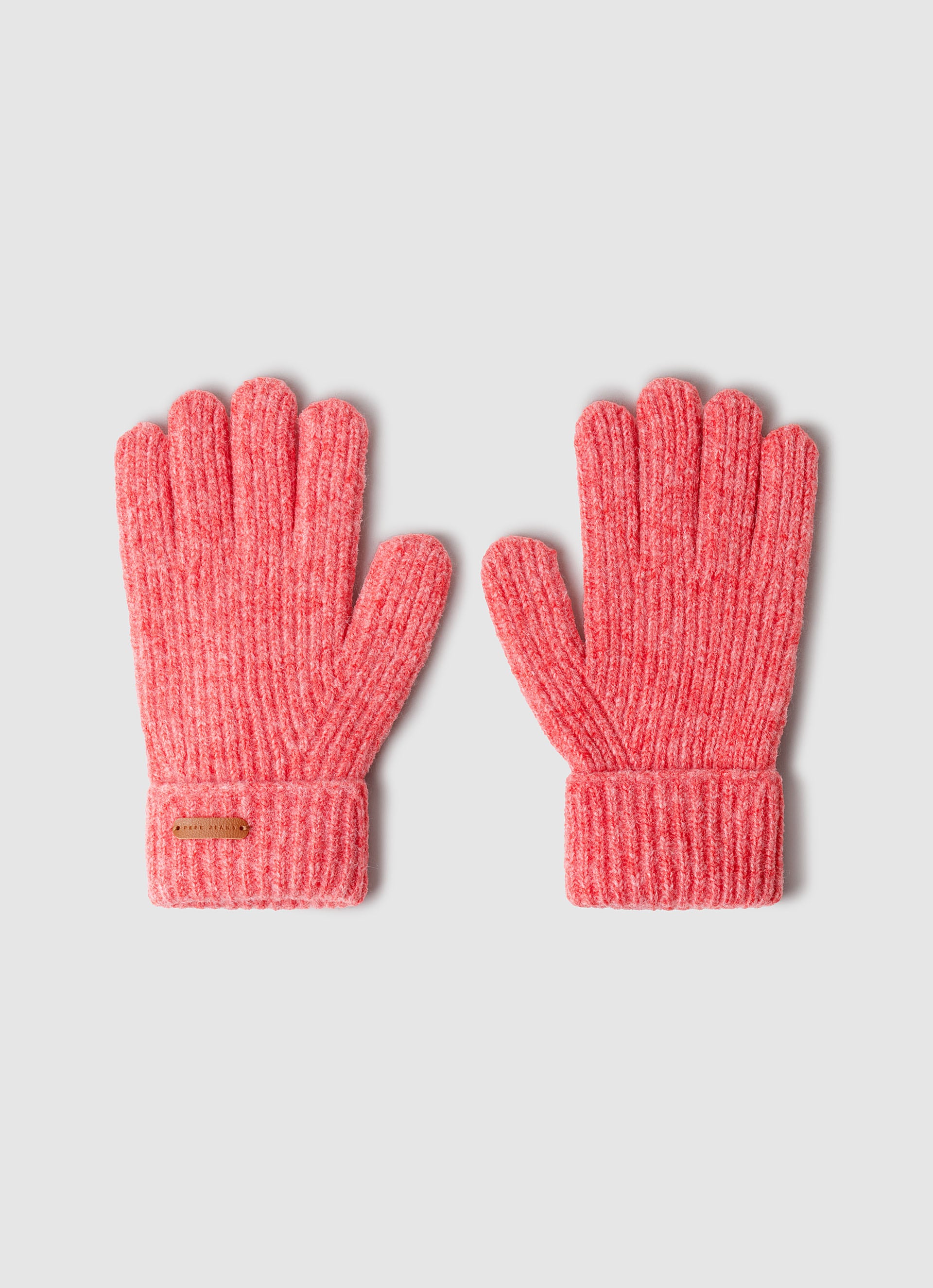 Pepe Jeans Gants tricotés »FRANCISY GLOVES« avec écusson label
