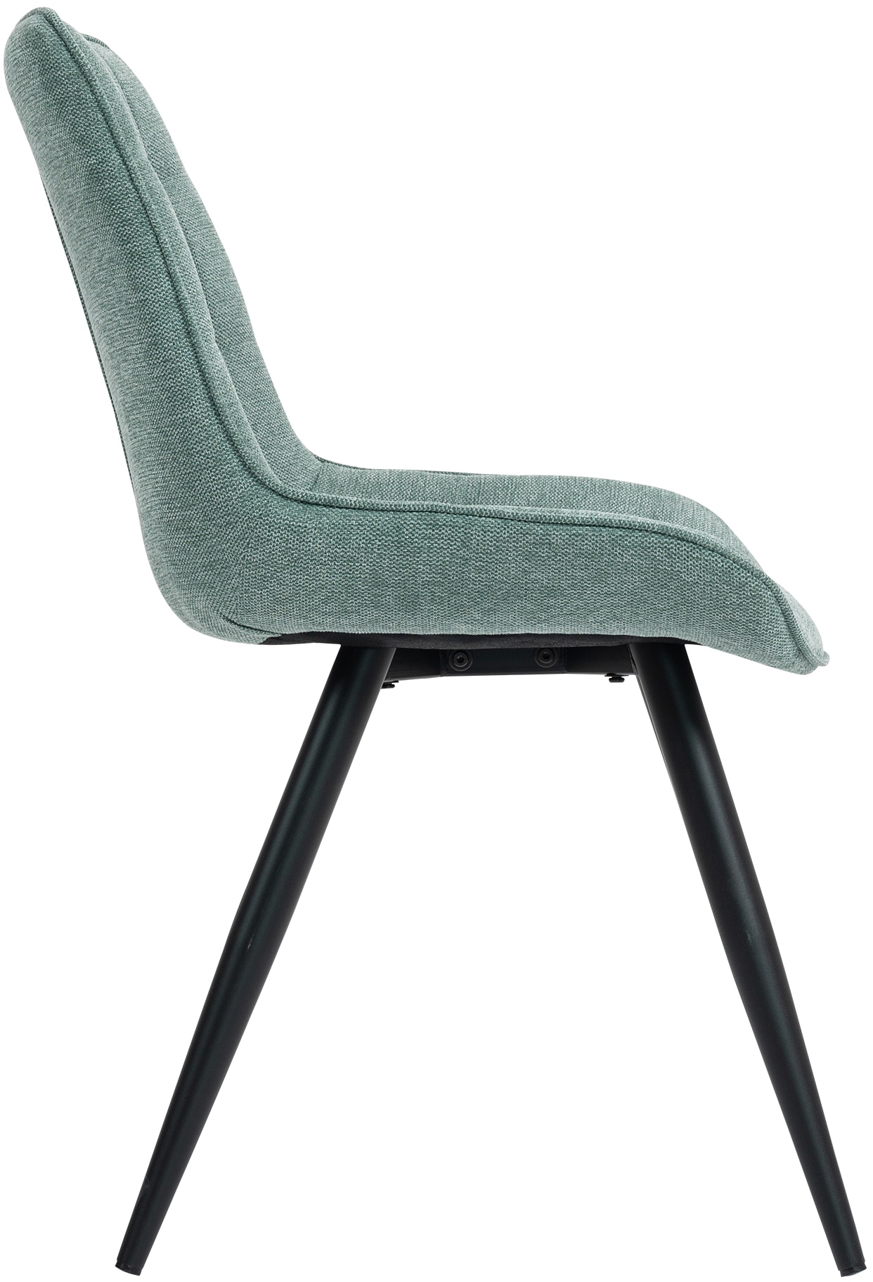 Duo Collection Chaise de salle à manger »Iris Esszimmerstuhl, 4er-Set« (Ensemble) 4 cuisrevêtement en tissu robuste, rembourrage matelassé, supporte jusqu'à 110 kg