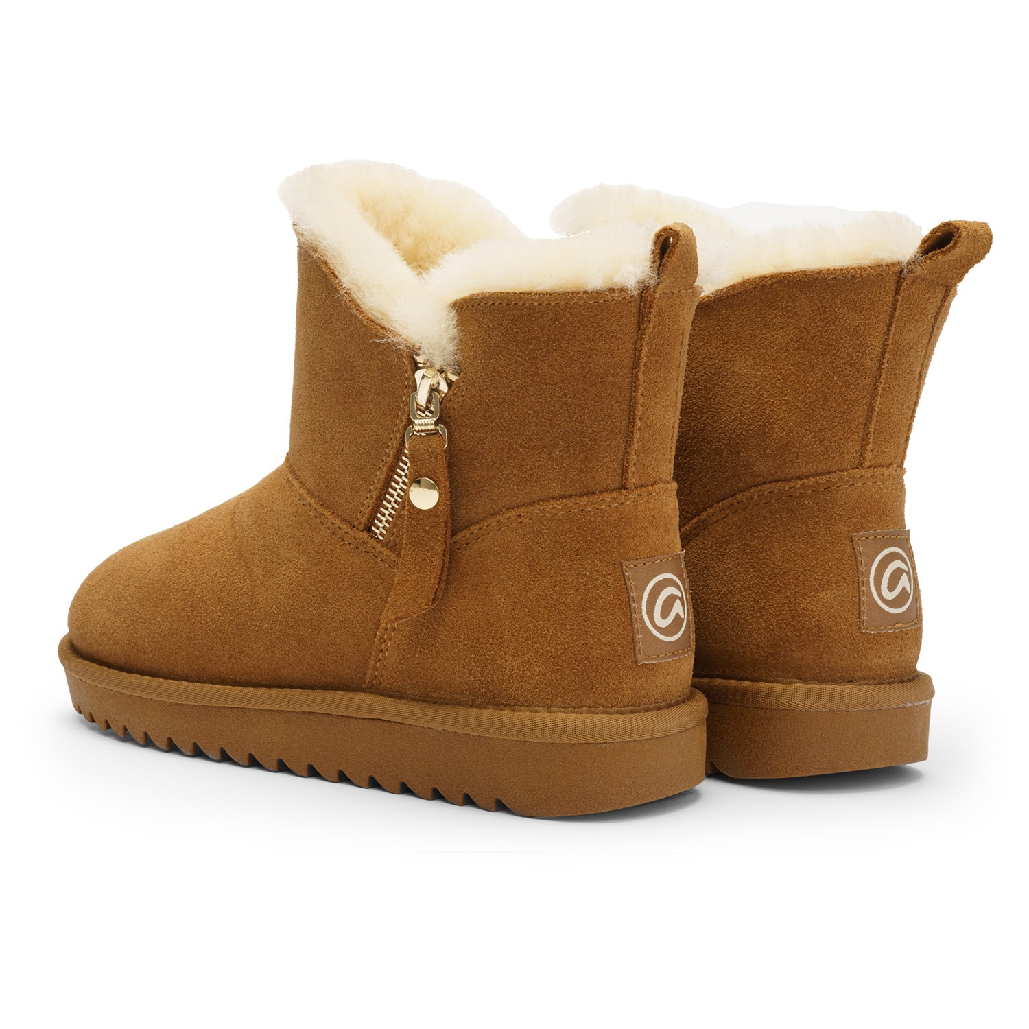 Ara Bottes d'hiver »ALASKA Short Zip«  Bottes en véritable peau d'agneau, largeur G (large)