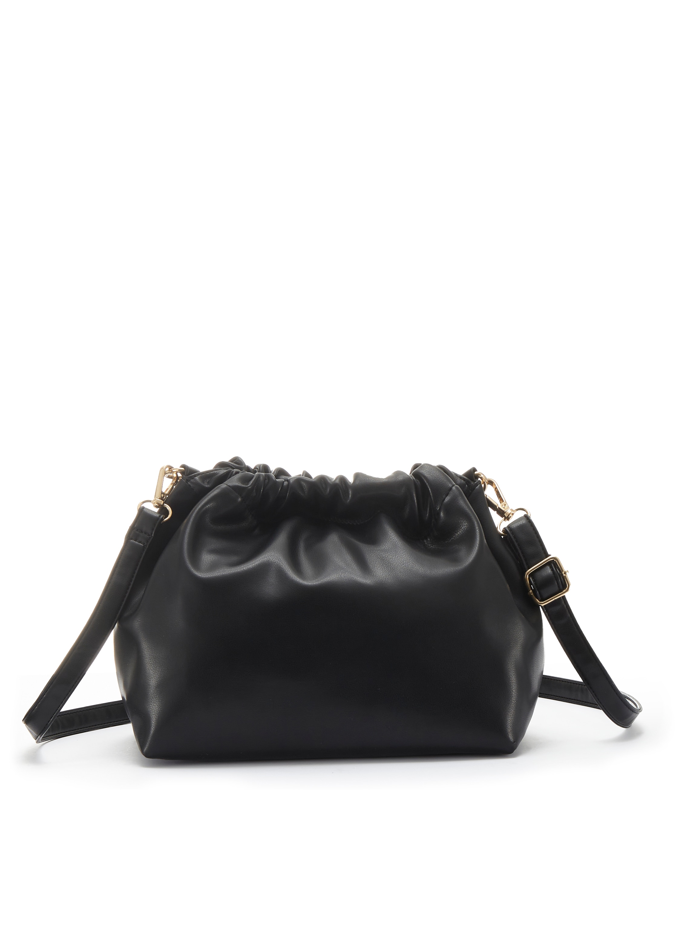 French Connection Handtasche »Umhängetasche, Schultertasche, Minibag, Henkeltasche« NEU mit elegantem goldfarbenen Kettenhenkel VEGAN