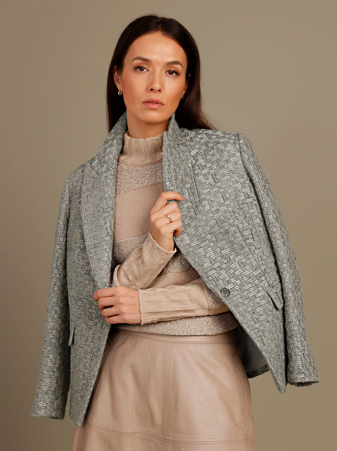 CREATION L PREMIUM Veste blazer »Woll-Mix-Blazer«
