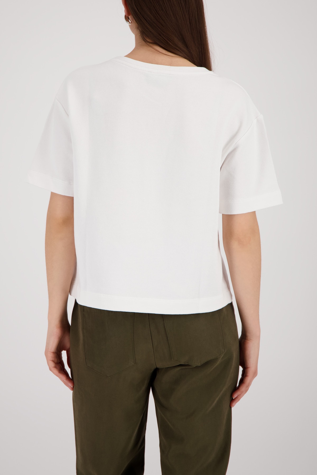 Monari Sweat-shirt »Sweatshirt Perlenschmuck«, Regular fit mit Blumenstickerei
