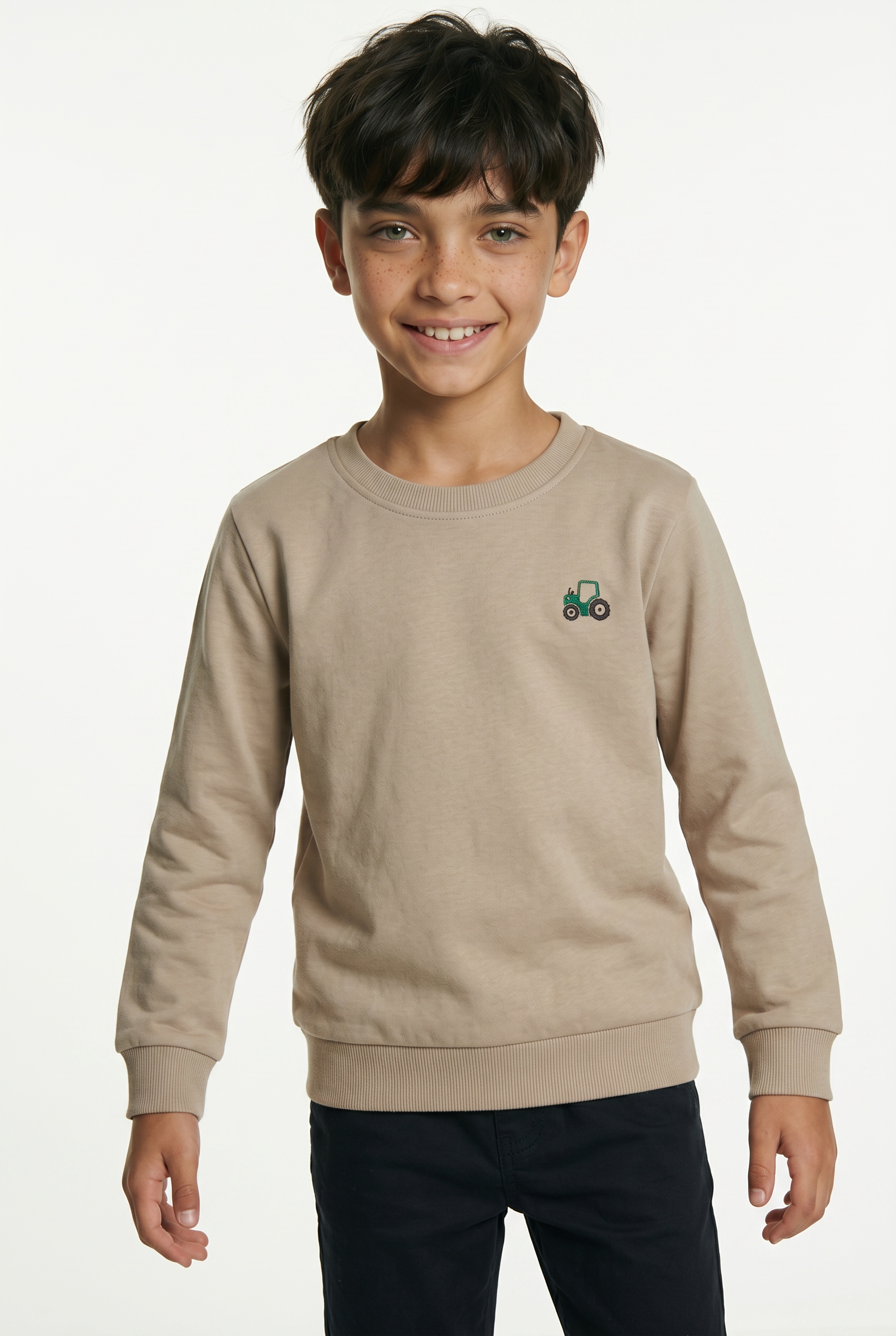Name It Sweat-shirt »NMMVALLEN LS NREG SWEAT UNB«, Baumwollmischung, regular fit
