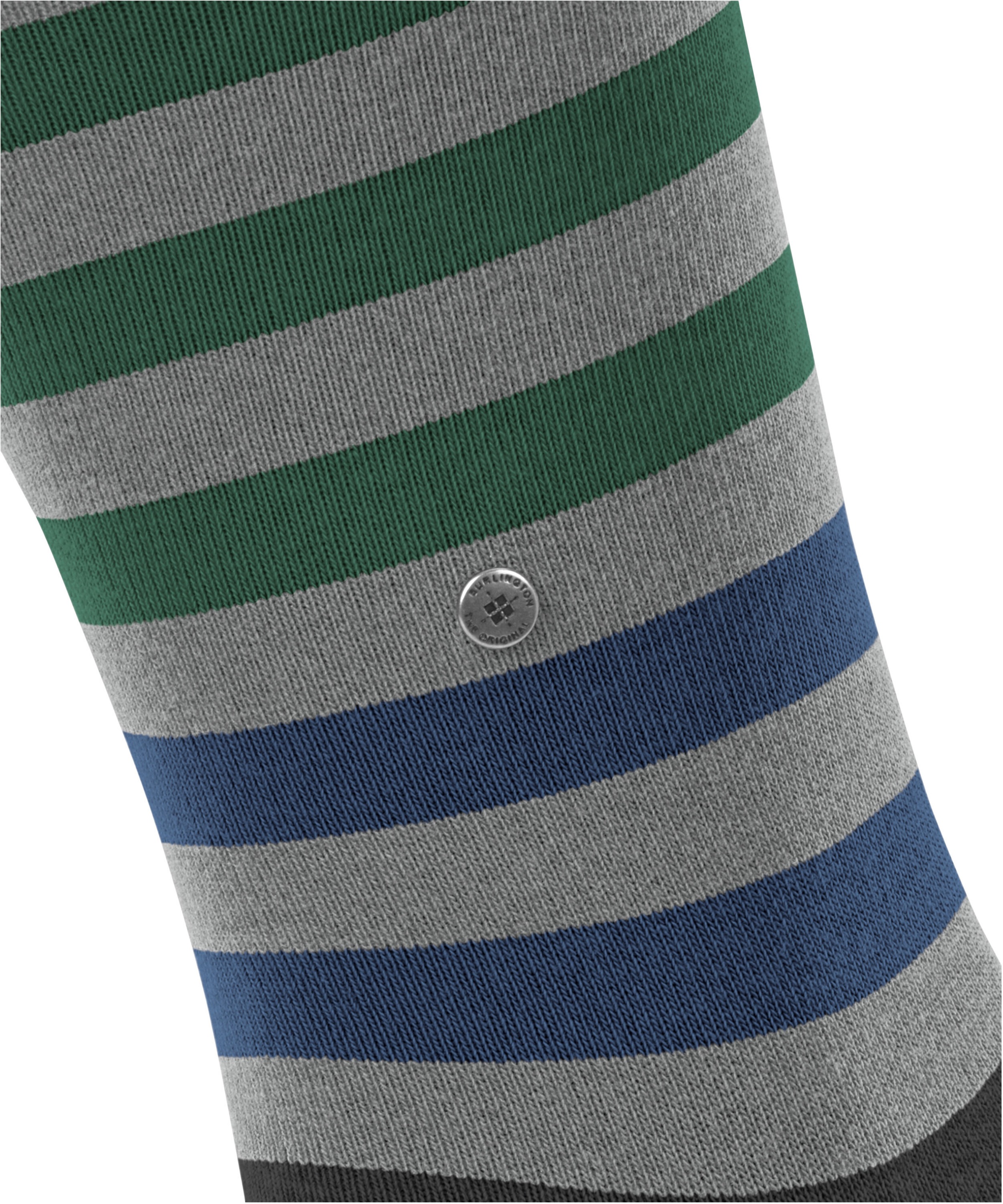 Burlington Chaussettes »Blackpool« motif rayé moderne, taille unique 40-46, clip Burlington