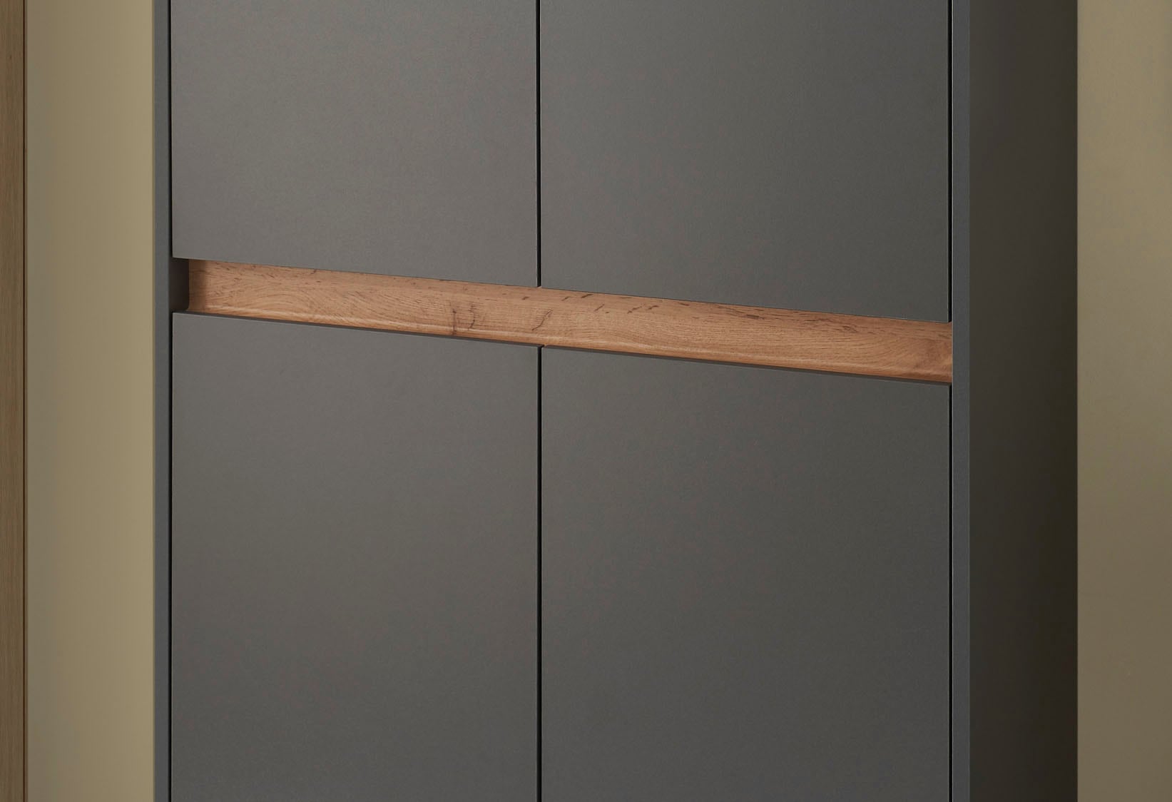 Home affaire Armoire à chaussures »City/Giron, modernes Schuhregal, Schrank für 32 Schuhe, Schuhkommode« huit compartiments à chaussures, beaucoup de rangement, 93 cm de large