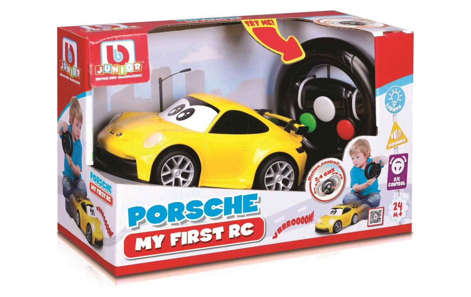   Spielzeug-Auto »BB Junior RC Porsche mit Light & Sound«