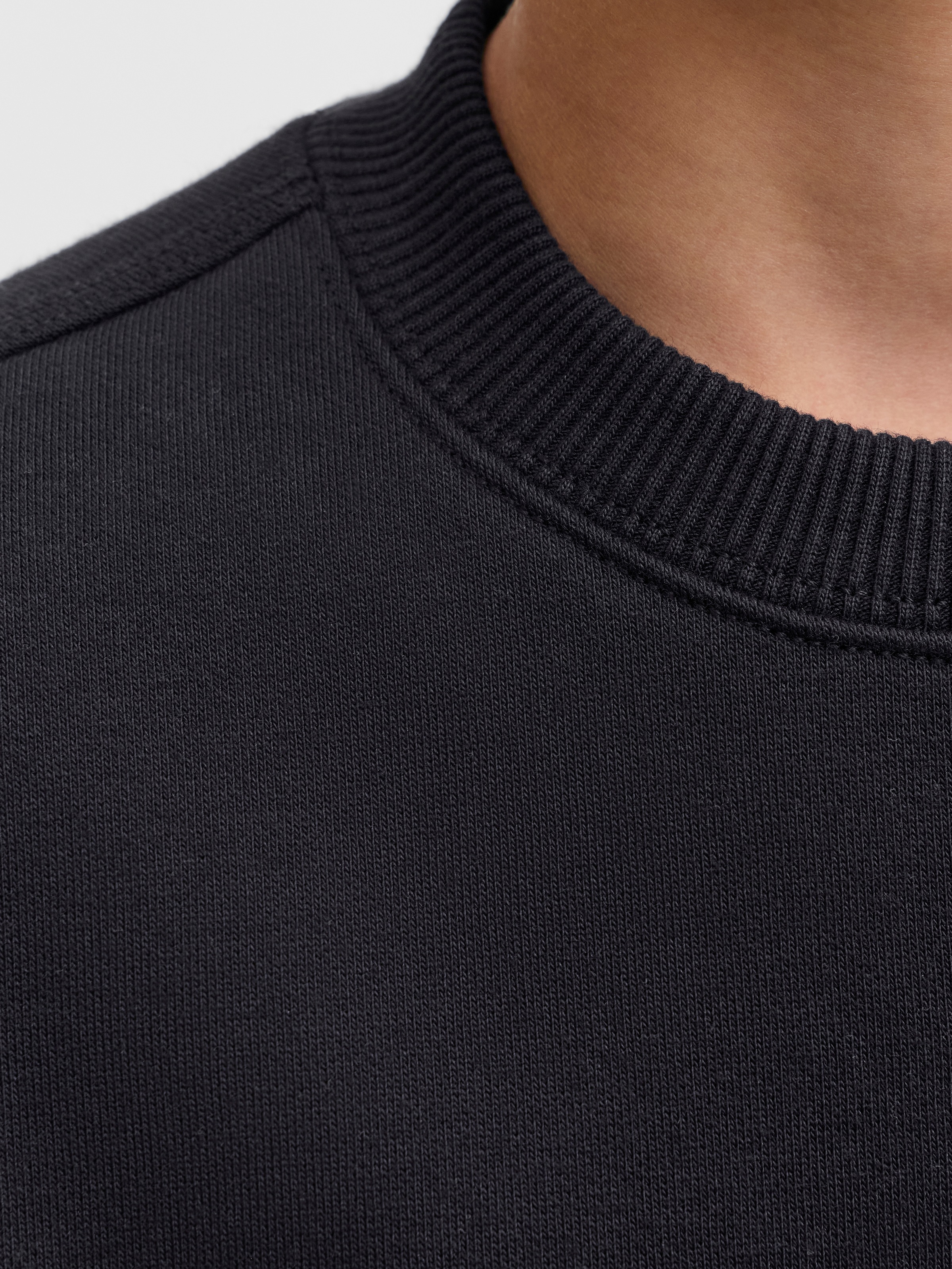 Jack & Jones Junior Sweat-shirt »JJECOLTON SWEAT CREW NECK SN JNR«, mélange de coton, coupe ample

