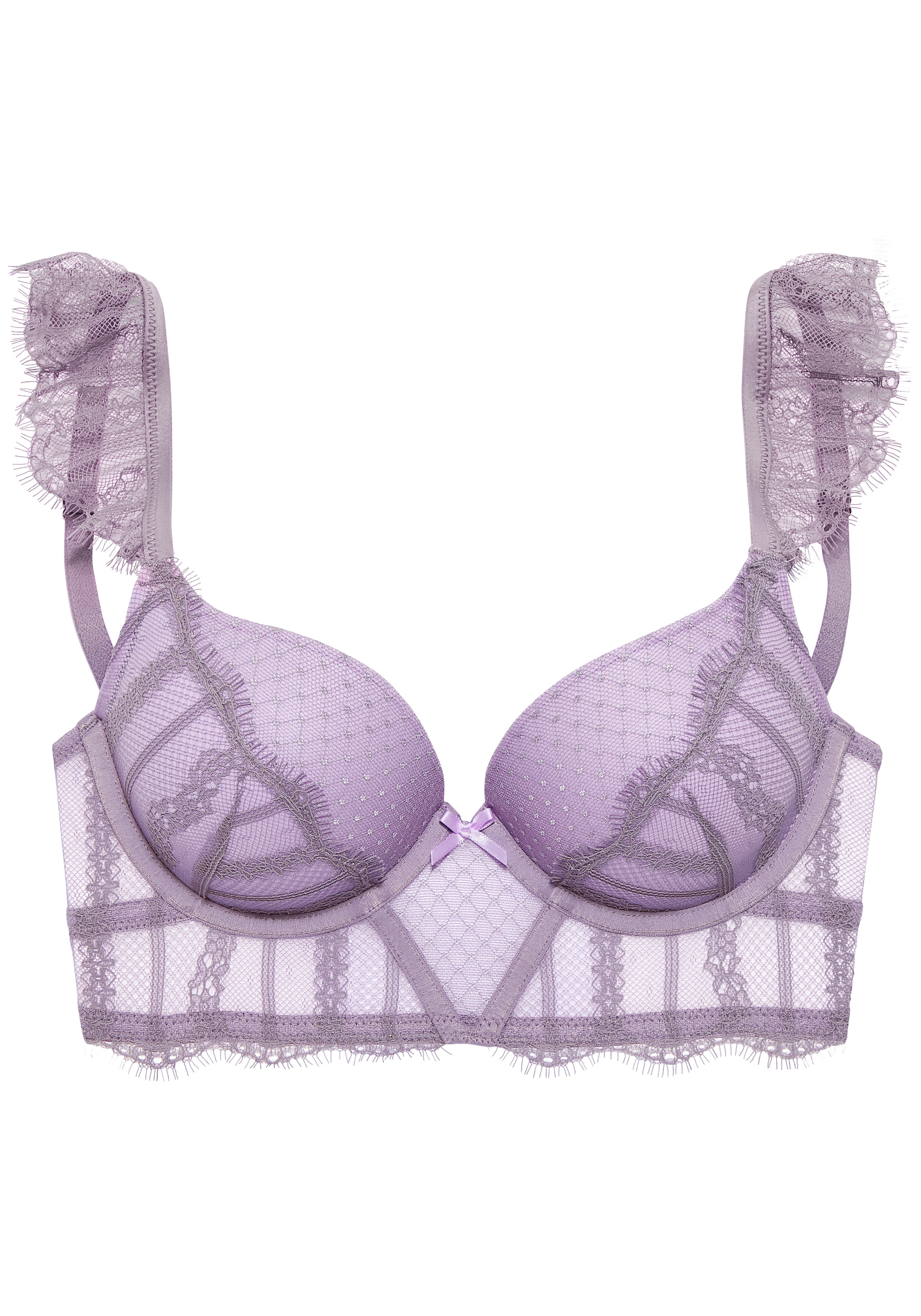 LASCANA Soutien-gorge push-up », BH mit Bügel, Super-Push-up-BH, Longline BH, Spitzen-BH« à combiner en ensemble lingerie