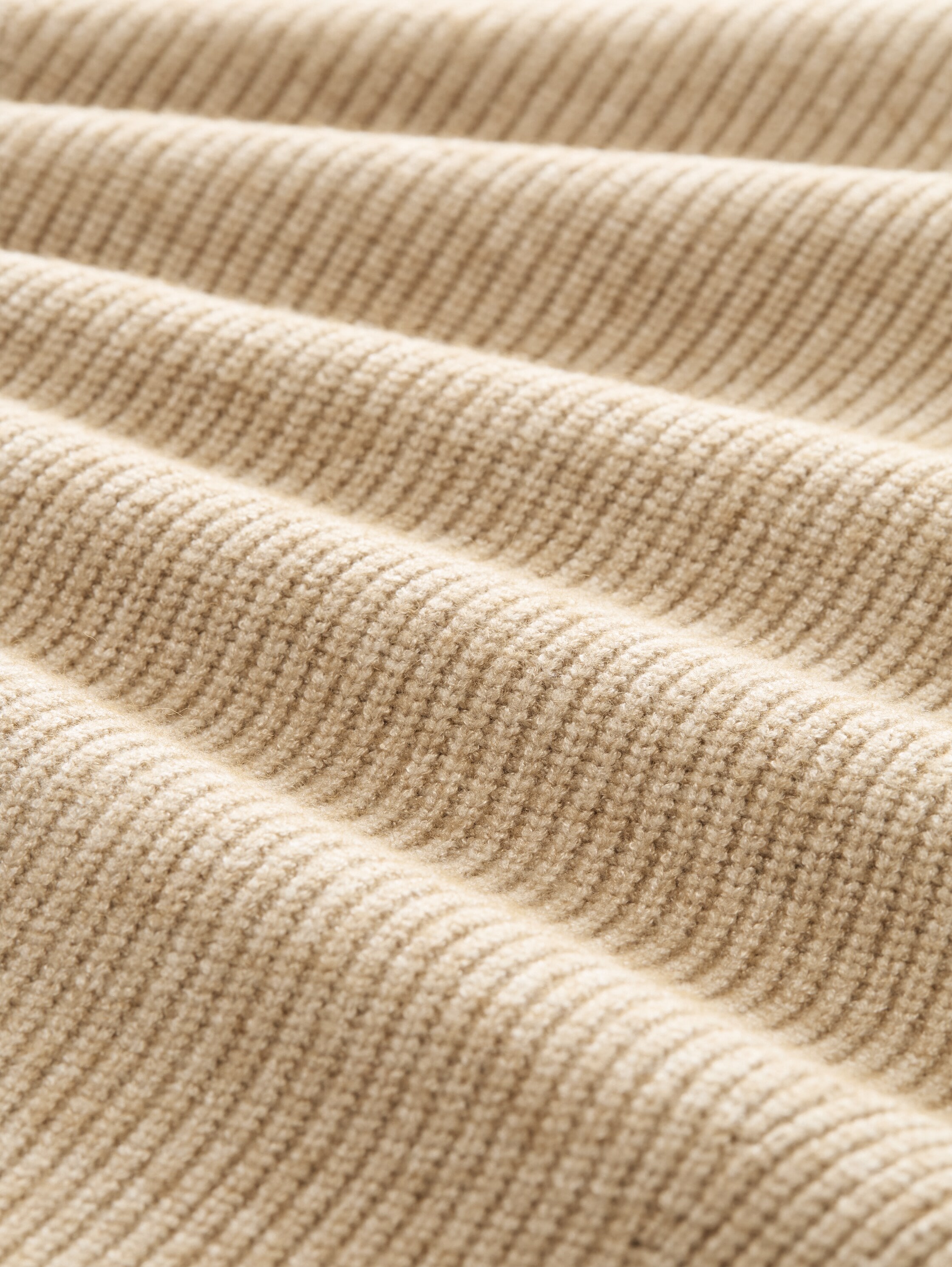 TOM TAILOR PLUS Strickpullover Langarmpullover mit Rundhals / Viskosemix