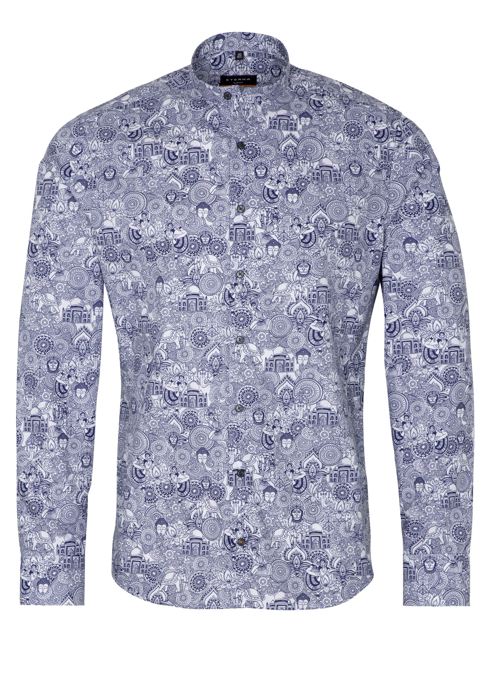 Eterna Langarmhemd »SLIM FIT« NON IRON (bügelfrei)