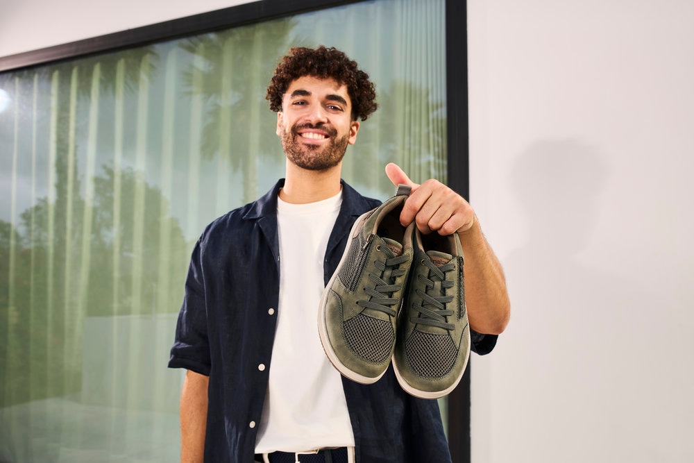 Rieker Sneaker  , Halbschuh, Freizeitschuh, Schnürschuh mit seitlichem Reissverschluss