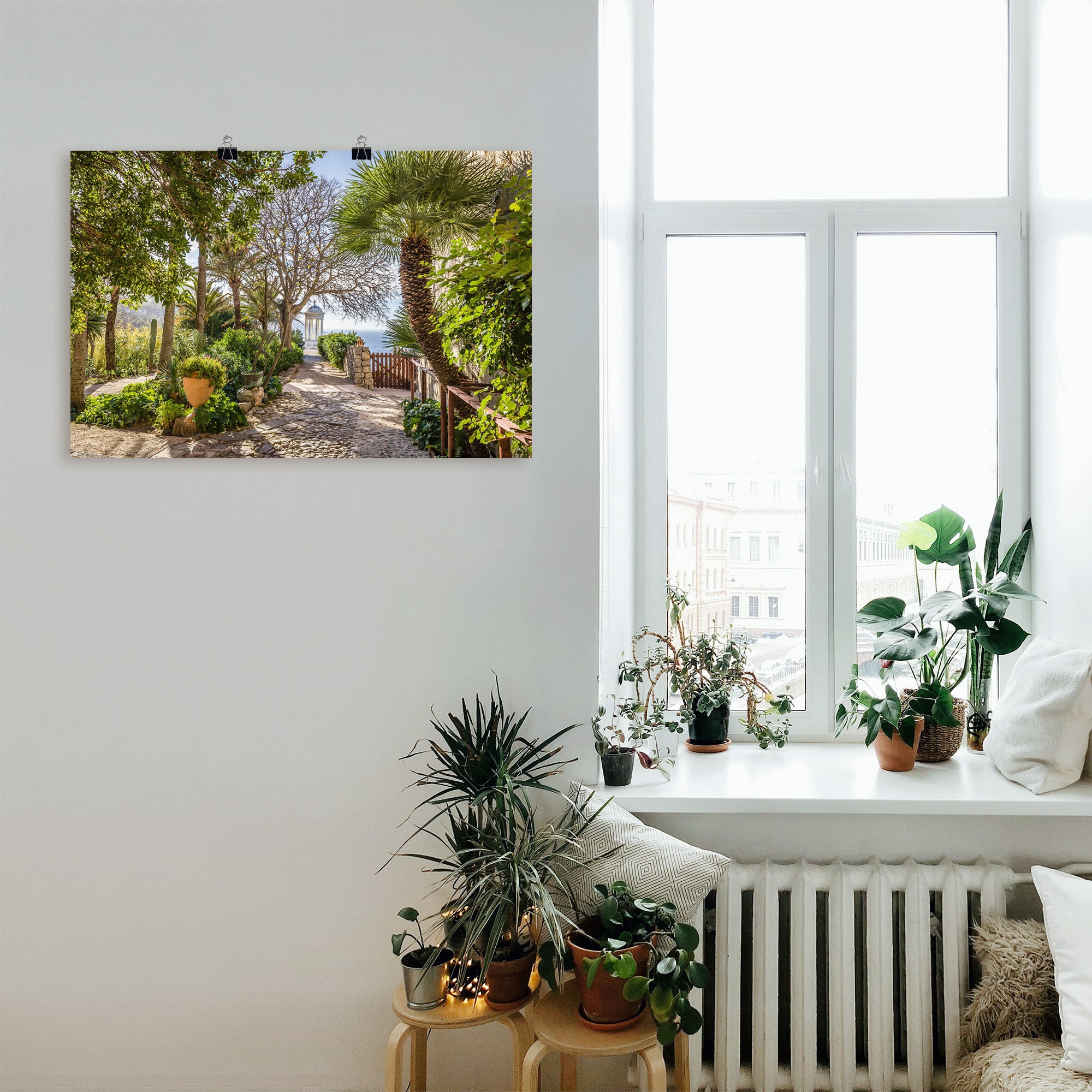 Artland Wandbild »Garten Son Marroig bei DeiÃ , Mallorca« Gartenbilder 1 Stk. tlg. als Leinwandbild, Poster in verschied. Grössen