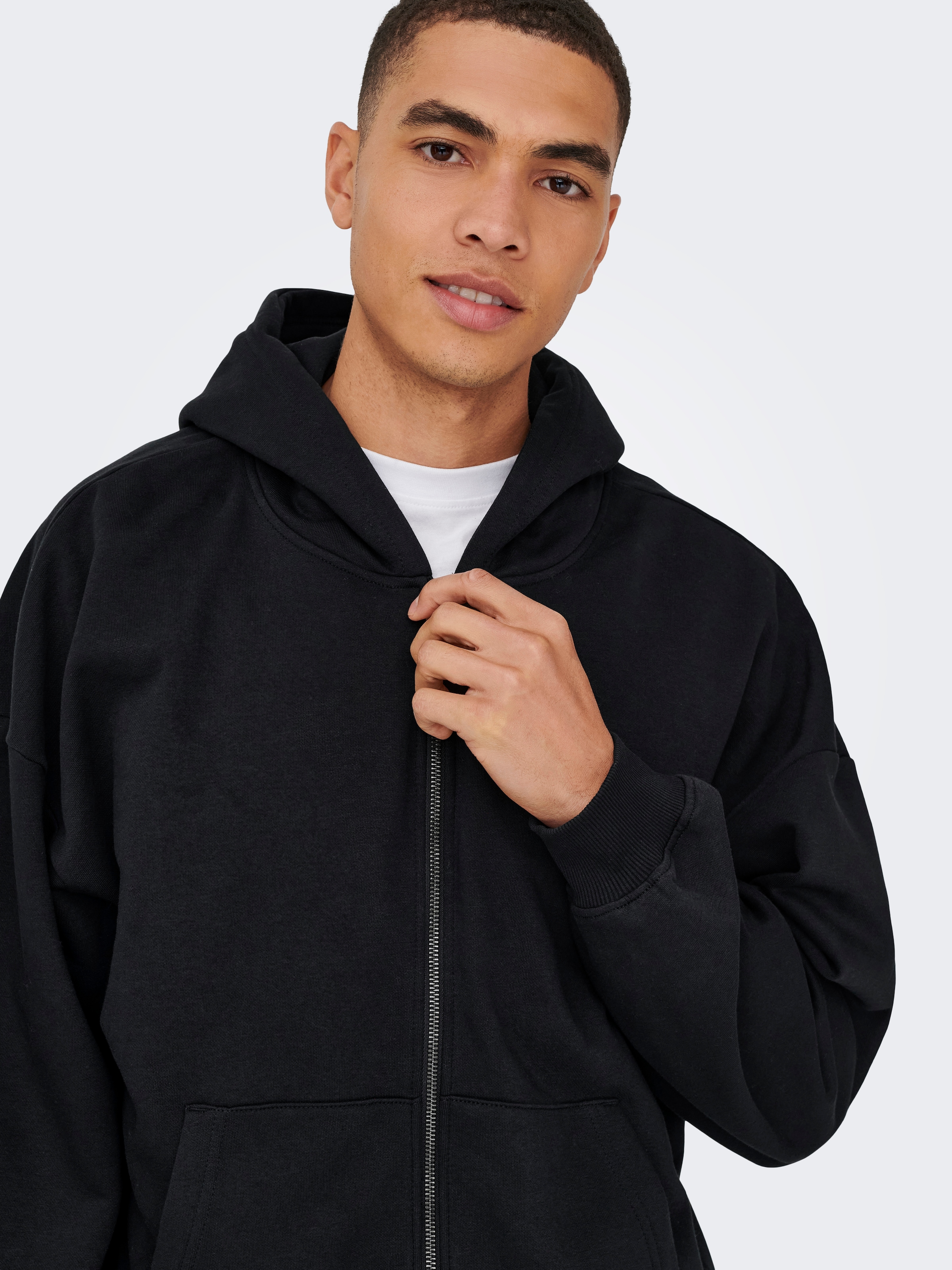 ONLY & SONS Sweat à capuche »ONSTURNER LIFE VTG ZIP HOODIE SWEAT«
