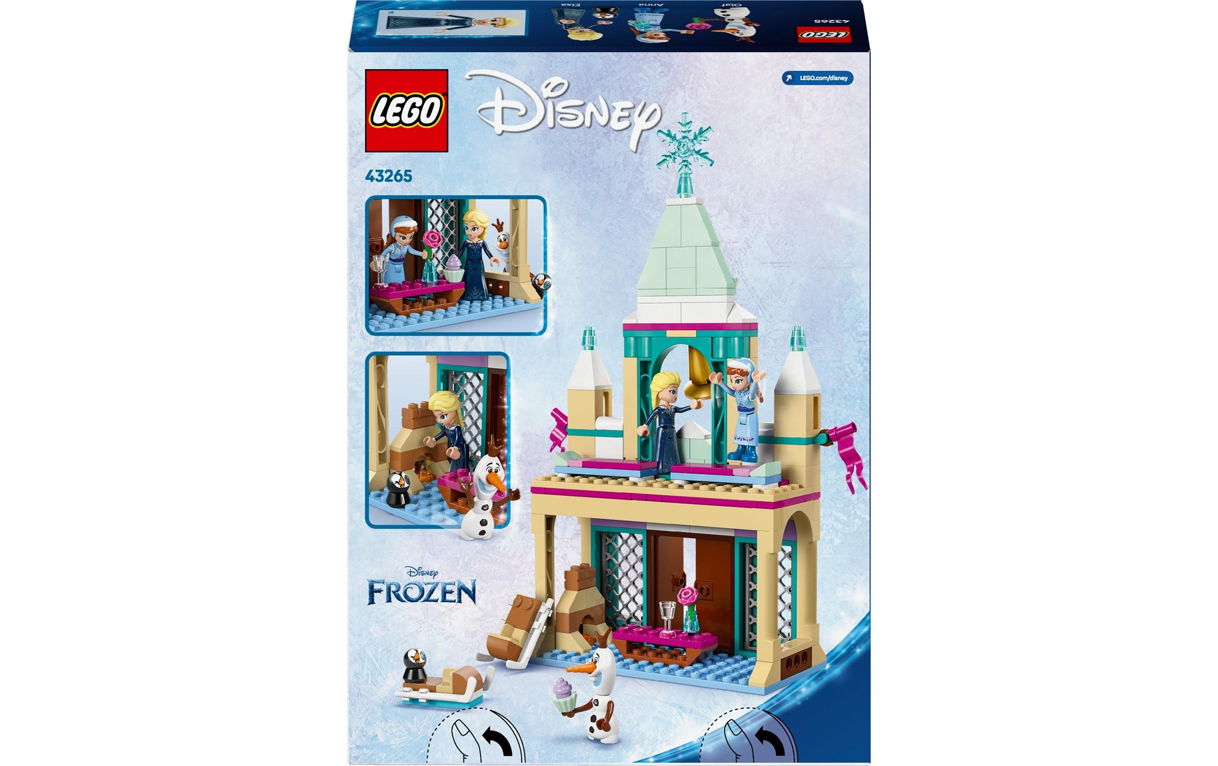 LEGO® Spielbausteine »Disney Princess Das Arendelle Schloss 43265«