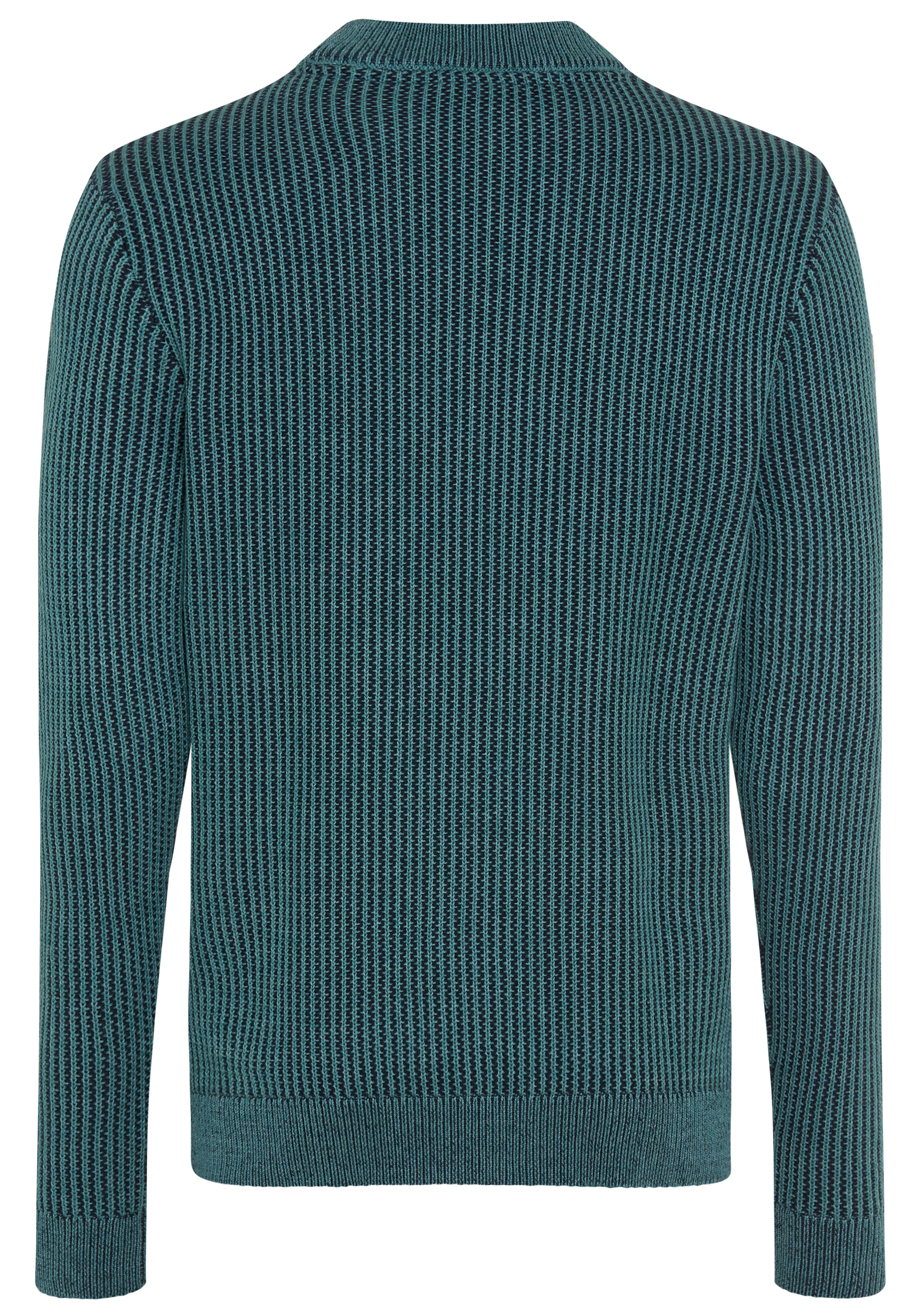 Man's World Pull à col montant »Neue Kollektion! Highlight 2-farbiger Struktureffekt« maille, avec bord-côte au col, coupe régulière