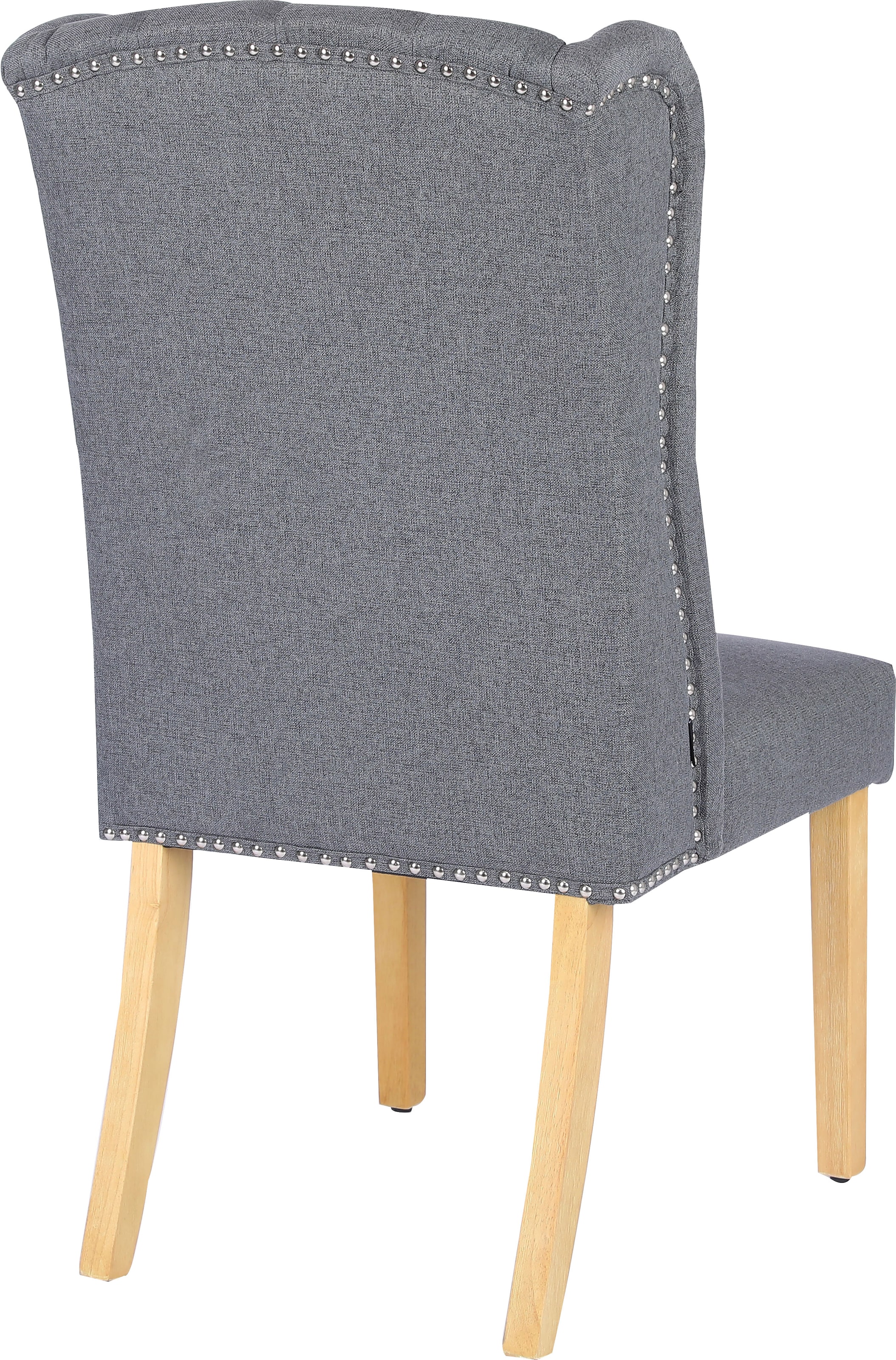 Home affaire Esszimmerstuhl »Liao, TOPSELLER!, OTTOs Choice, 2er-Set« (Set) pflegeleichter Webstoff Bezug, Knopfheftung, Sitzhöhe ca. 50 cm