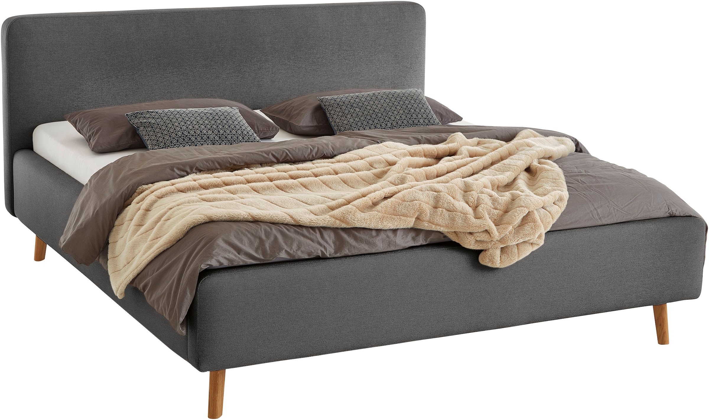 meise.möbel Lit rembourré »Mattis« Topseller, wahlweise mit Bettkasten