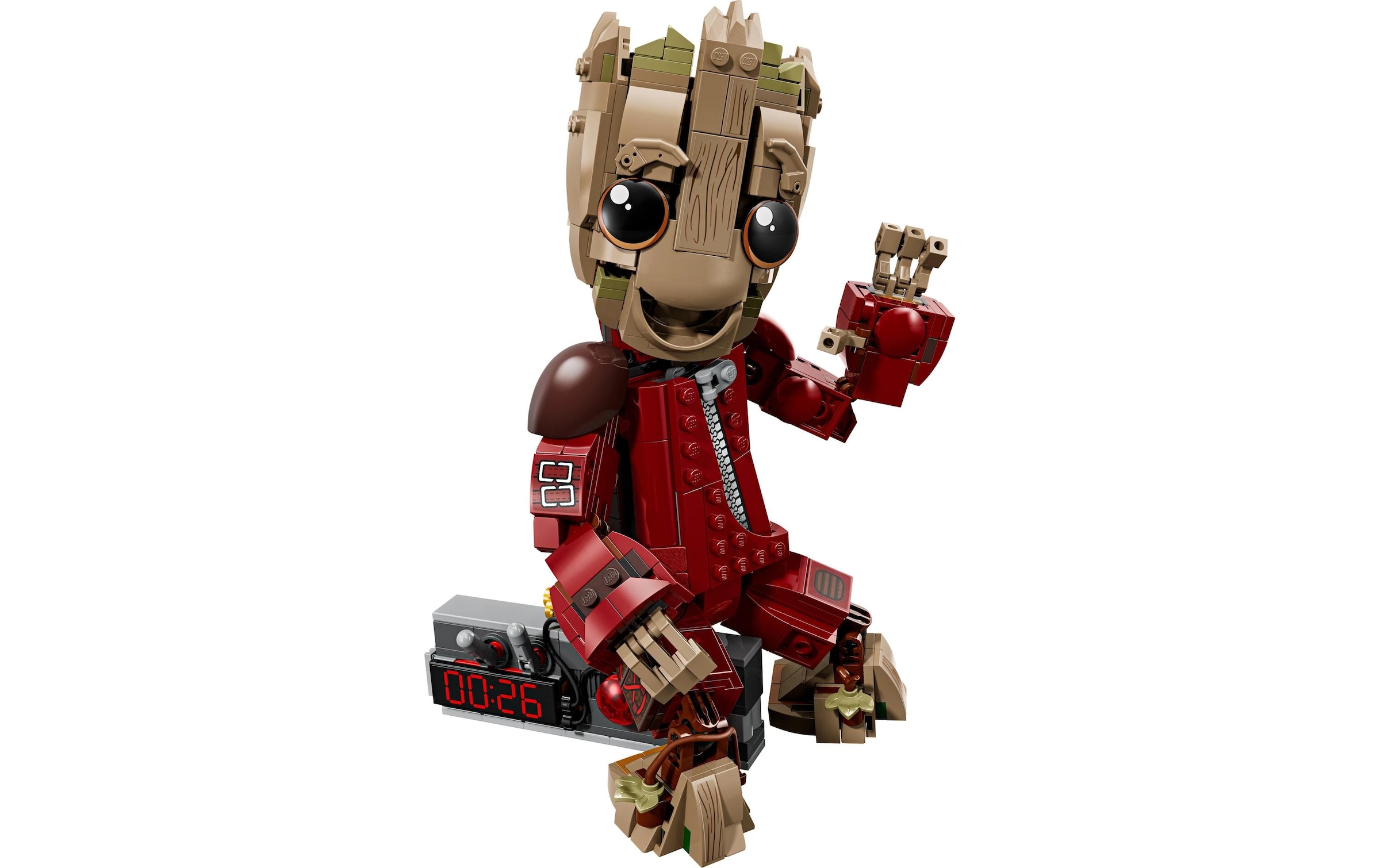 LEGO® Konstruktionsspielsteine »Marvel Groot im Ravager-Outfit 76341«