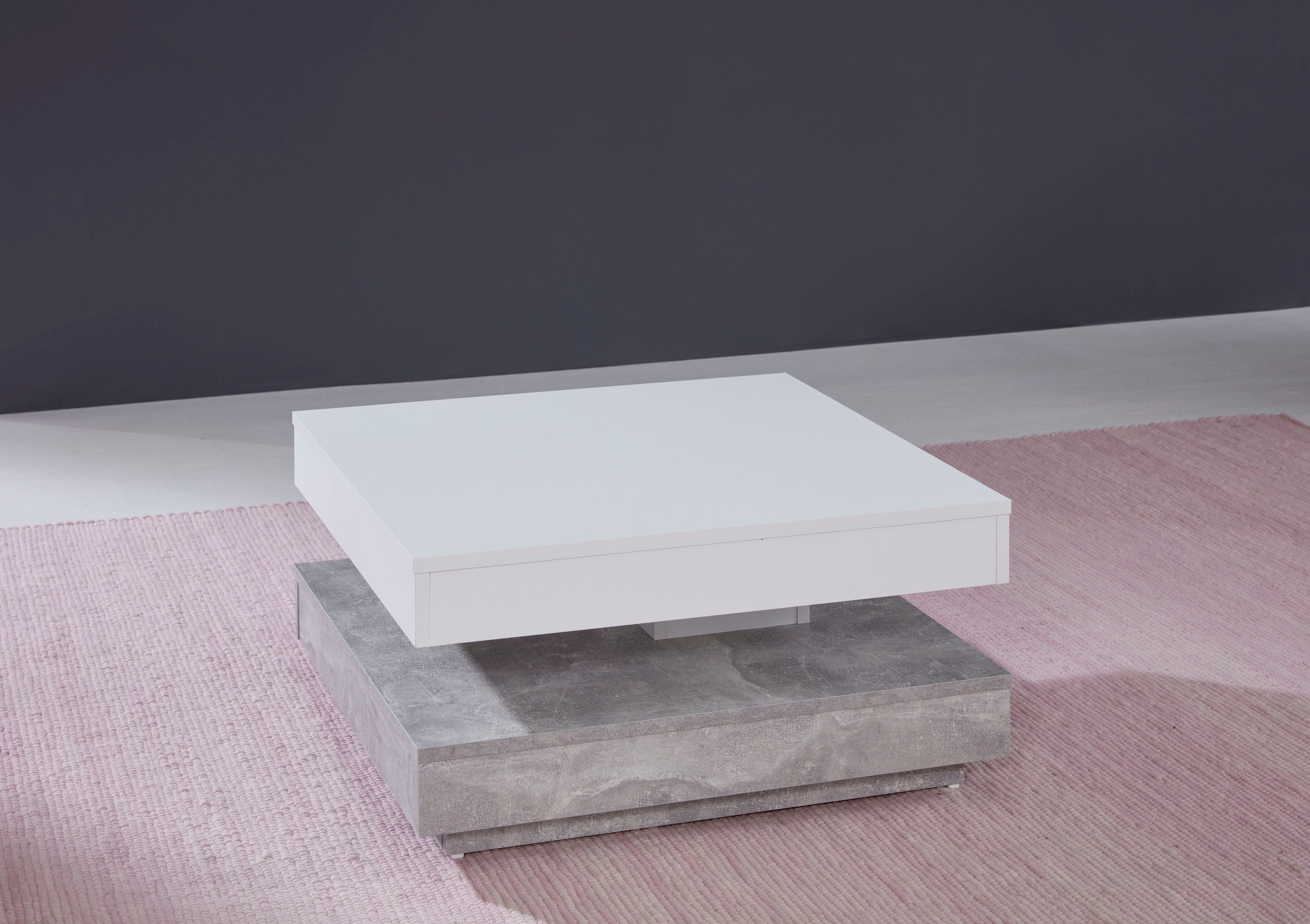 Home affaire Table basse »Tanum« mit Funktion, drehbare Tischplatte