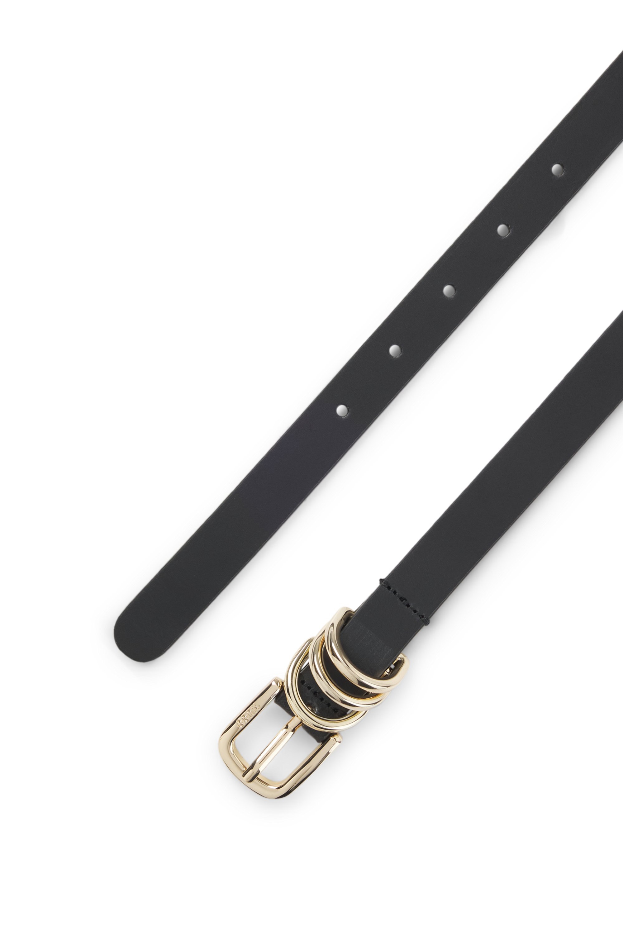 HUGO Ceinture en cuir »Nyna-Loop-G Sz20« en cuir italien