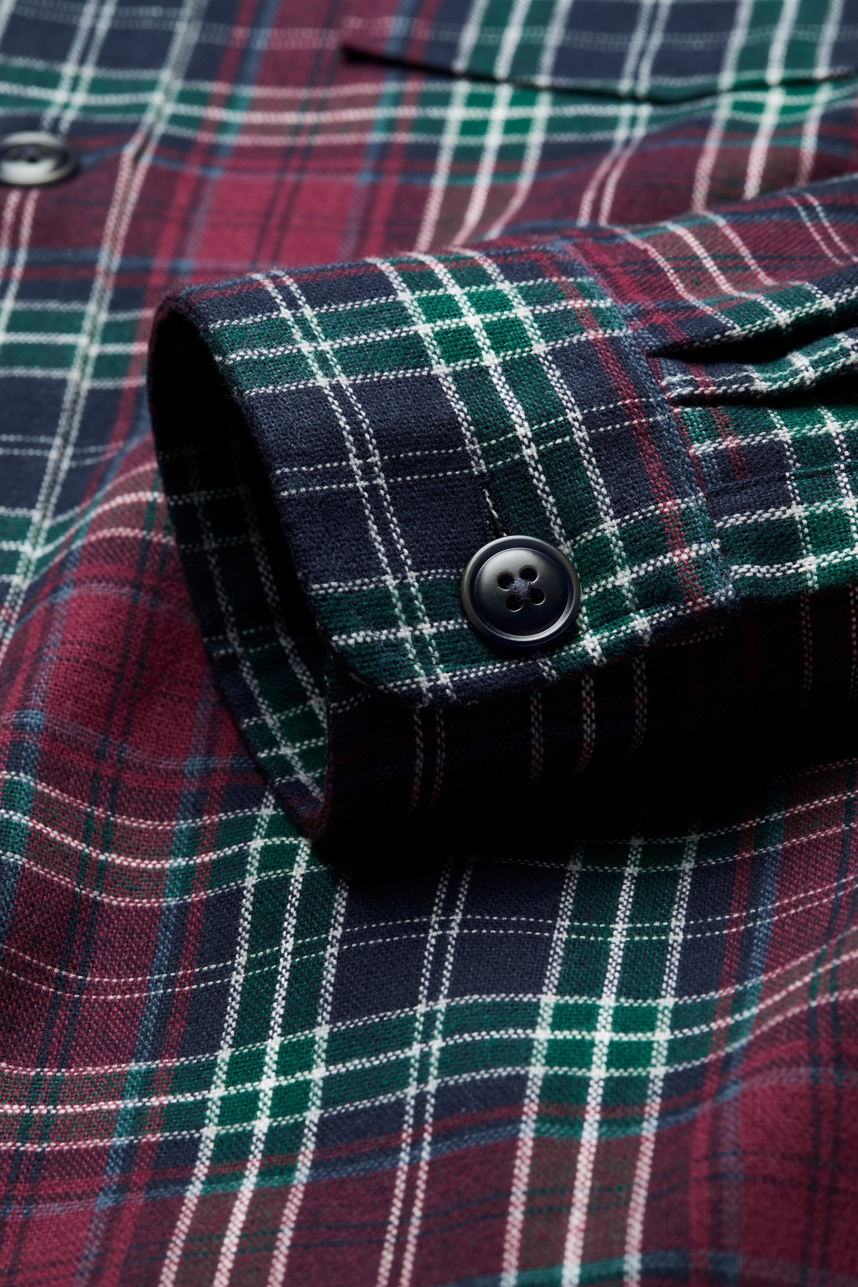 bugatti Chemise à manches longues »Overshirt« mit Karomuster