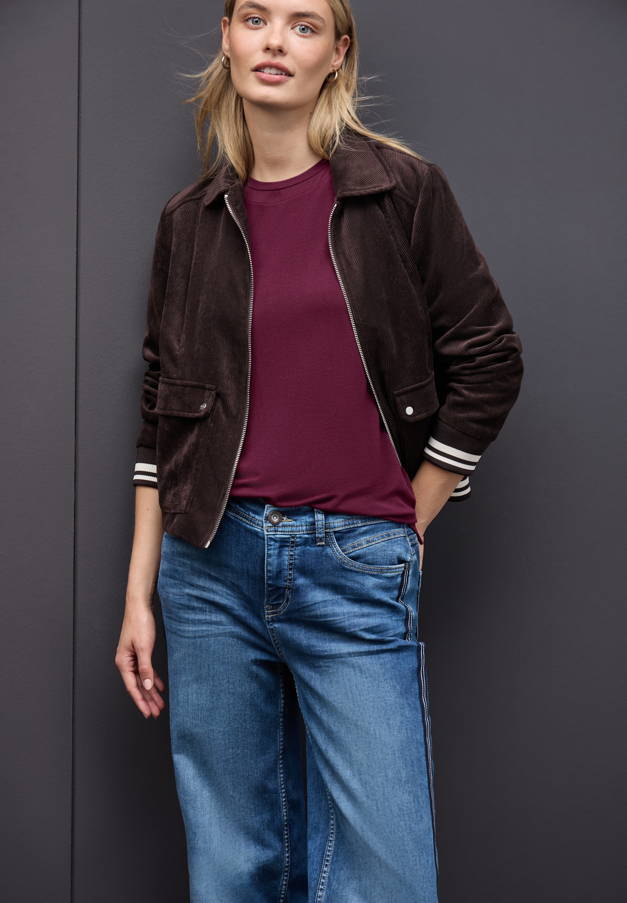 STREET ONE Kurzarmshirt