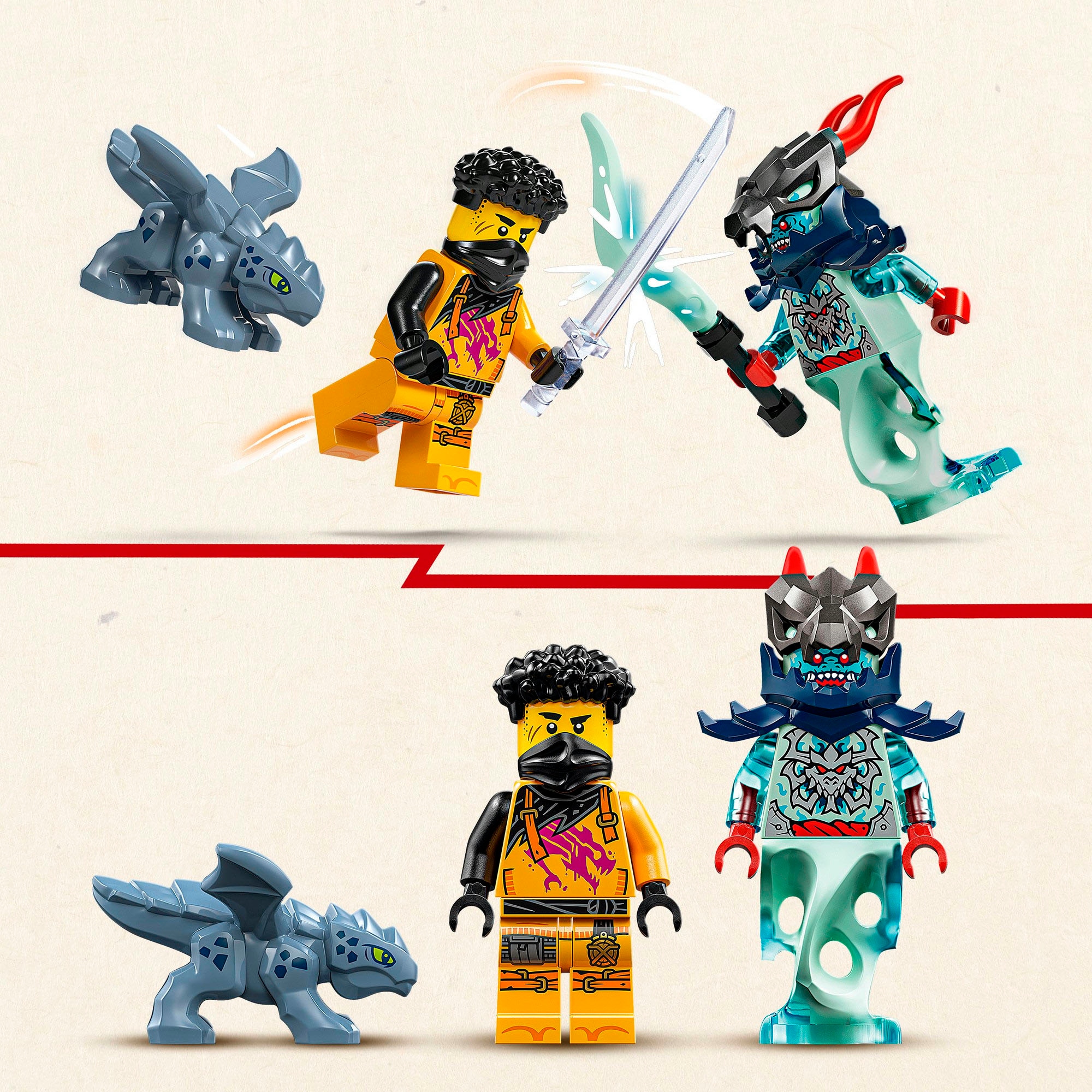 LEGO® Pions de construction »Arins Spinjitzumech (71839), LEGO Ninjago« Made in Europe