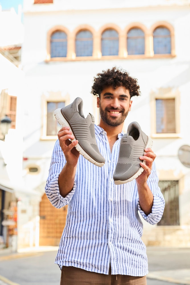 Rieker Slipper »Ready2GO«  chaussure à enfiler, mocassin de loisir, chaussure basse avec talon rembourré